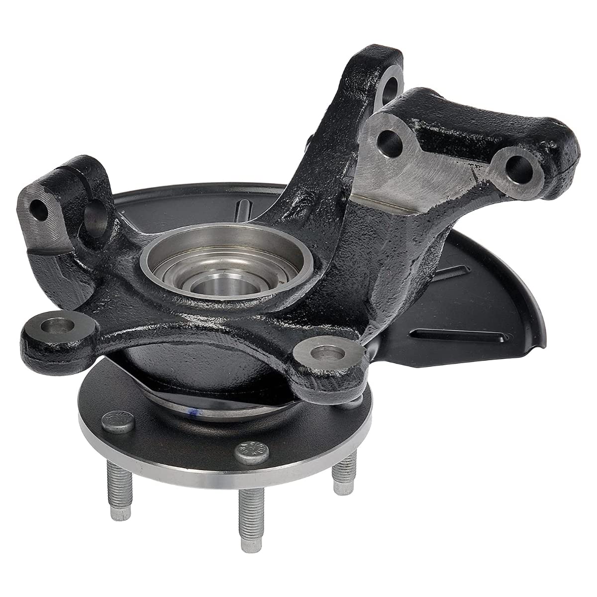 Autoshack Front Steering Knuckle & Wheel Bearing Hub Assembly 5 Lugs Driver Side Replacement For 2005-2012 Ford Escape 2005-2011 Mercury Mariner 2005 2006 2008-2011 Mazda Tribute 4Wd Awd Fwd Kn798407