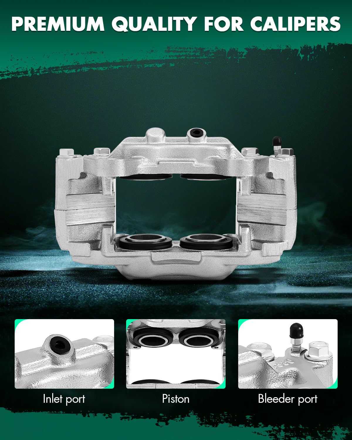 Scitoo 192713 Front Left Disc Brake Caliper Assembly Without Bracket For Toyota For 4Runner 2003-2005,For Toyota For Sequoia 200