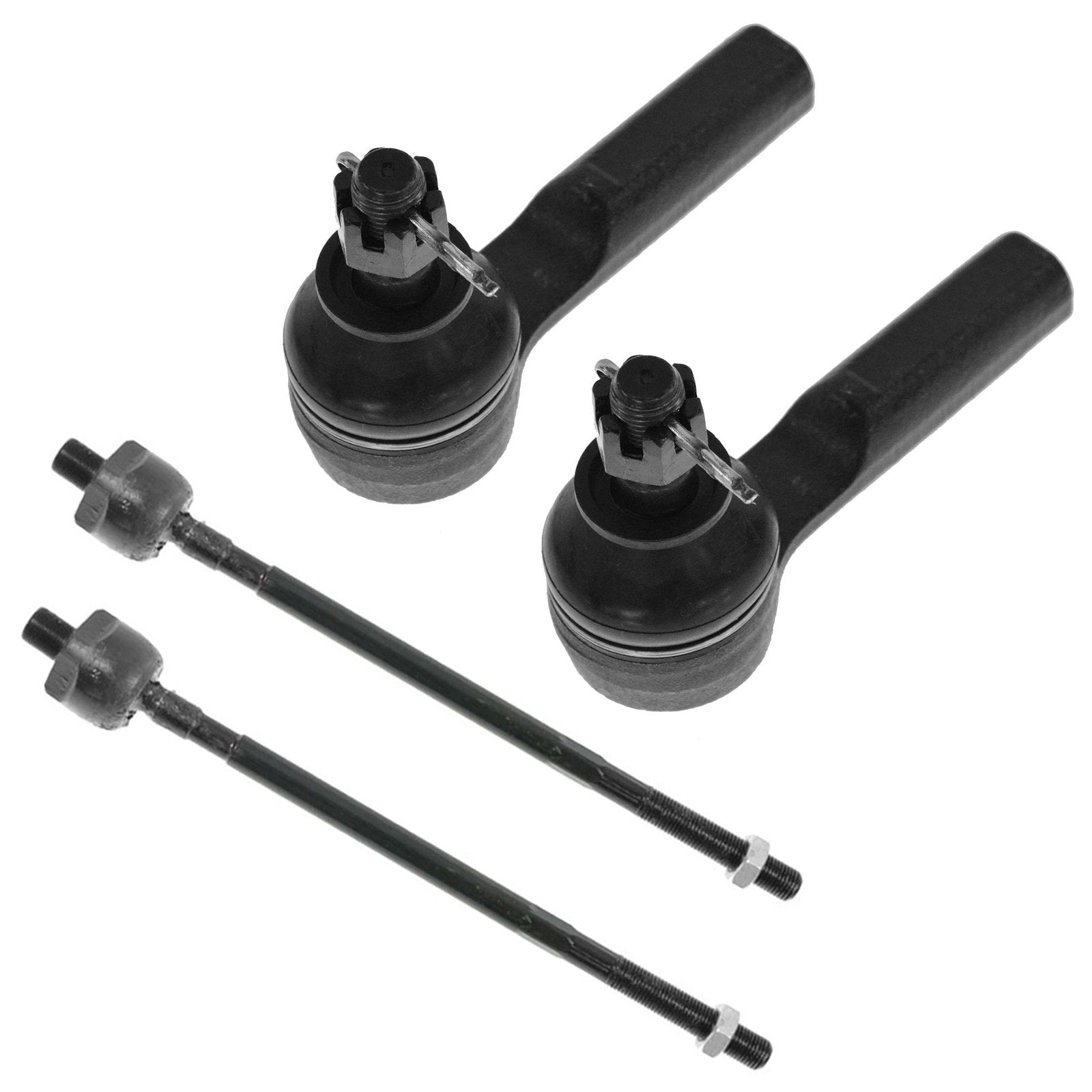 Trq Front Tie Rod Set Compatible With 1996-1999 Infiniti I30 1995-1999 Nissan Maxima
