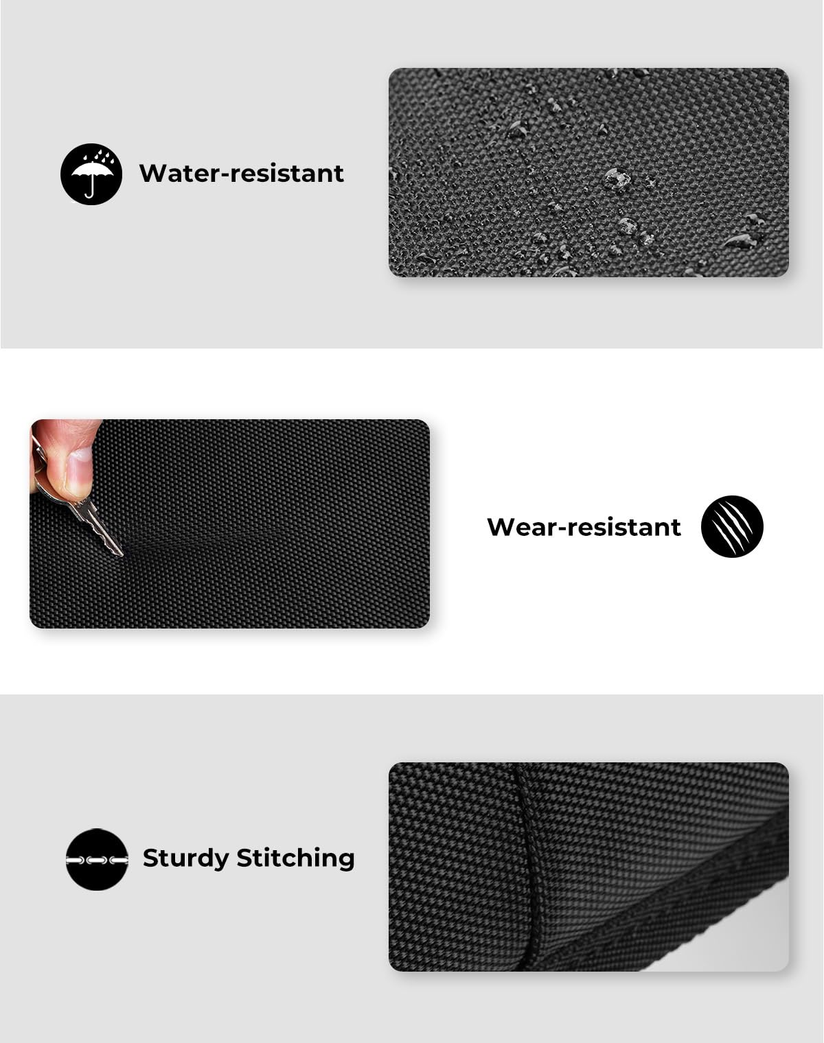 Kemimoto Atv Tank Bag Water-Resistant Warm Cooler All Terrain Vehicles Accessories Motorcycle Saddle Bag Compatible With Sportsm