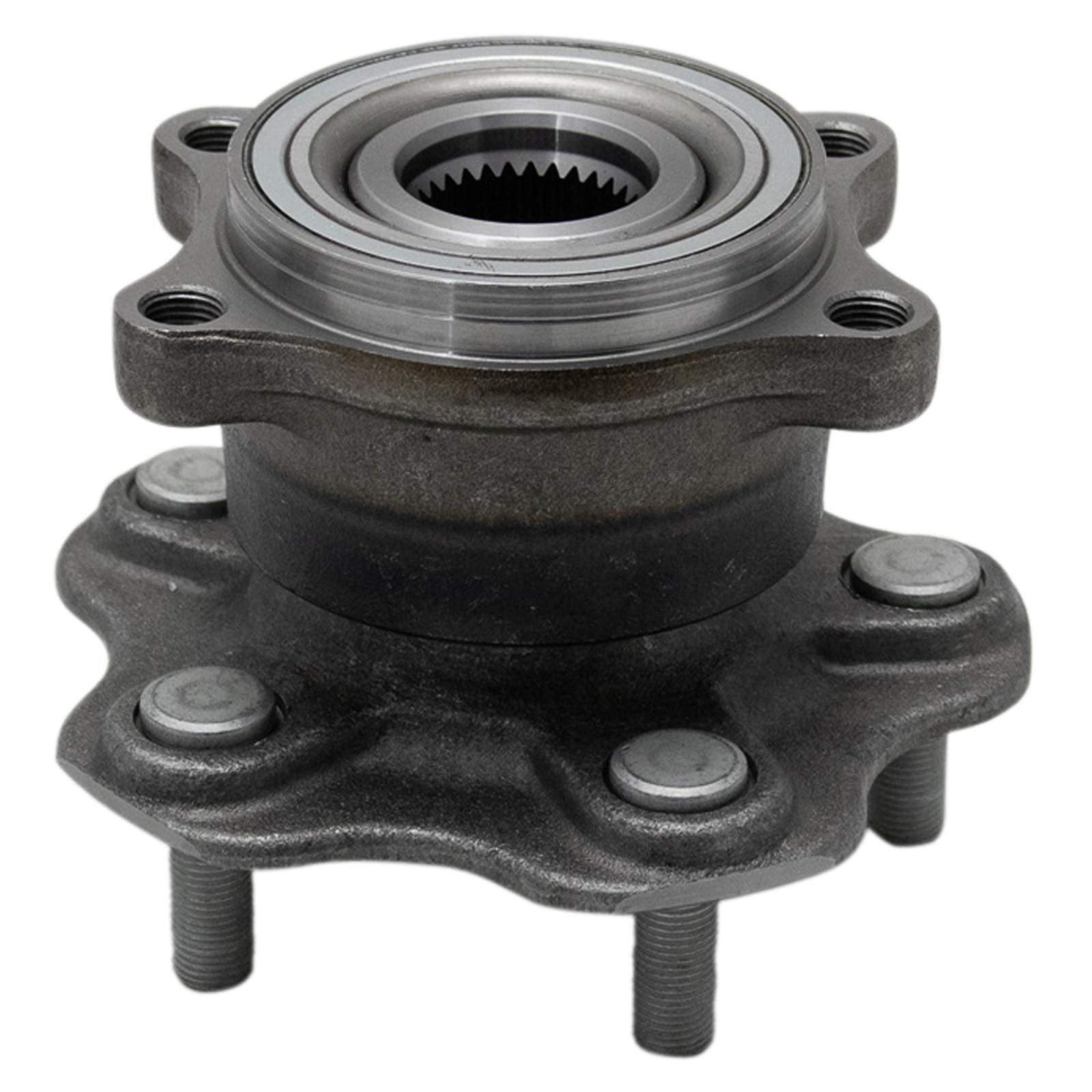Trq Rear Wheel Bearing & Hub Assembly With Abs Sensor Compatible With 2003-2008 Infiniti Fx45