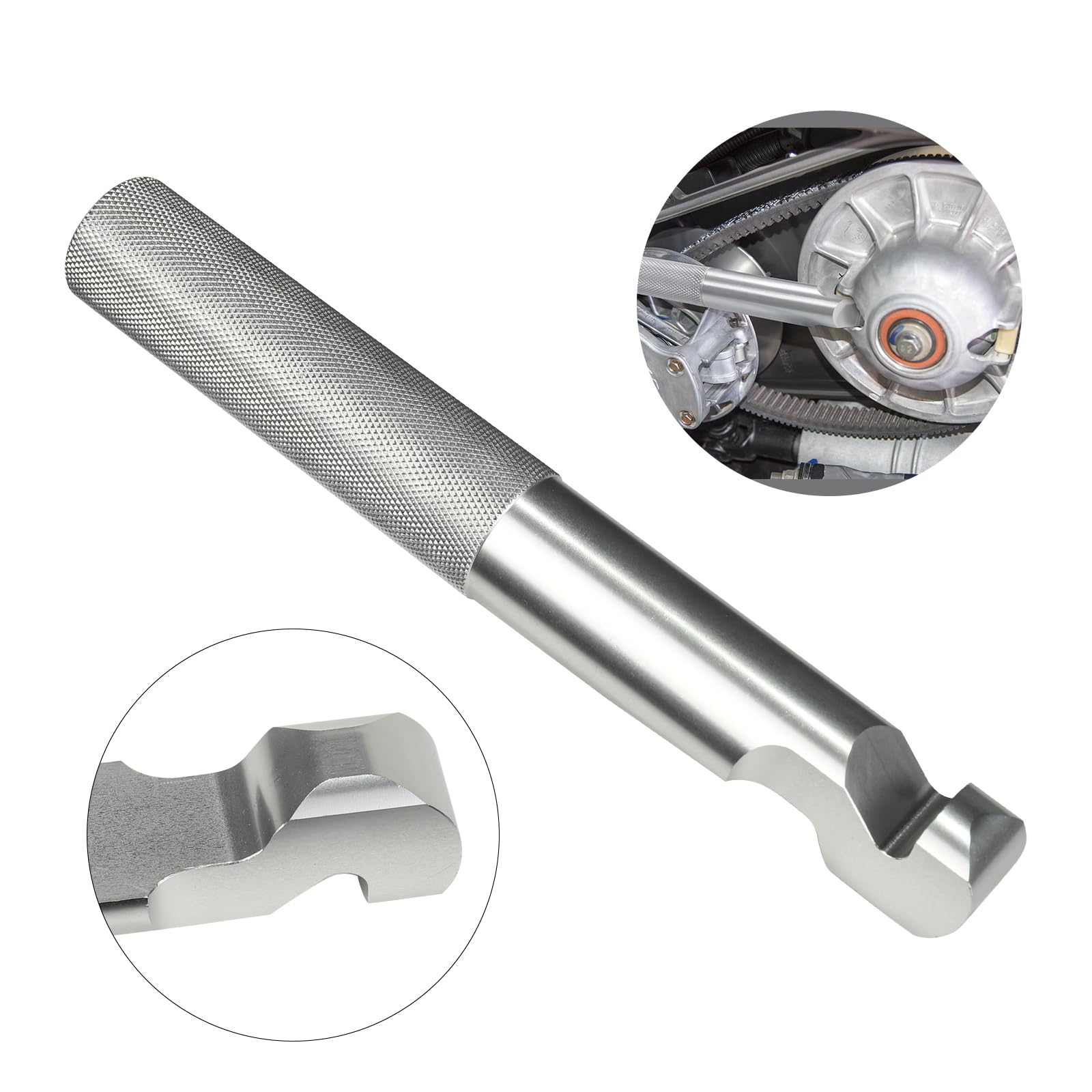 3Mirrors Rzr Belt Changing And Clutch Cover Removal Tool Compatible With Polaris Rzr 900 S 1000 Xp Turbo Rzr 800 570 2014-2019 Multifunction Kit