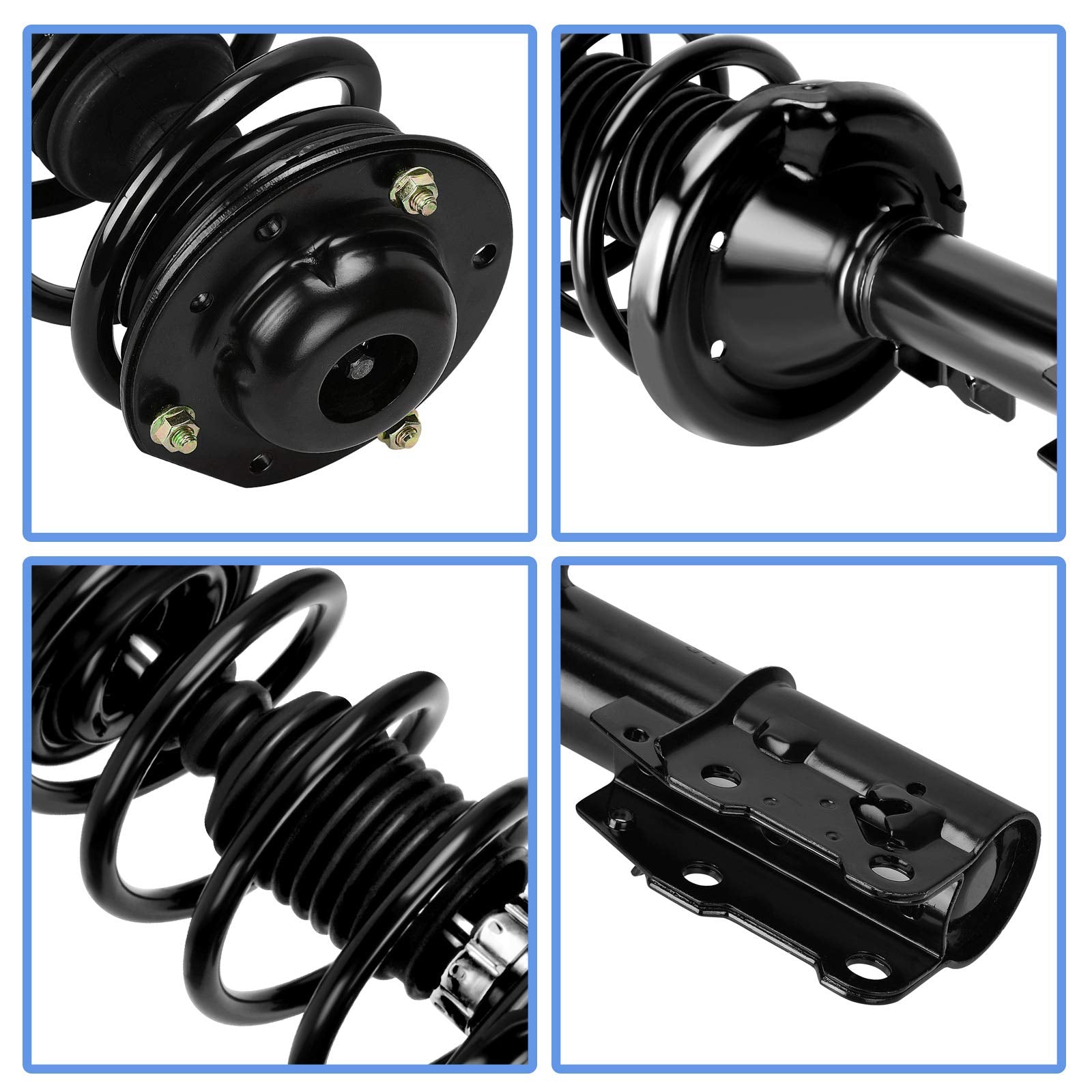 Yitamotor Front Struts Assembly Rear Shocks Suspension Compatible With 2004-2012 Chevrolet Malibu, 2005-2010 Pontiac G6, 2007-20