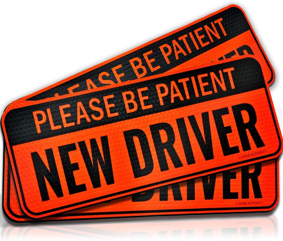 Student Driver Car Magnet (Pk 3) New Driver Magnet for Car | Car Accessories Student Driver Sticker Car Driver | New Driver (Pk 