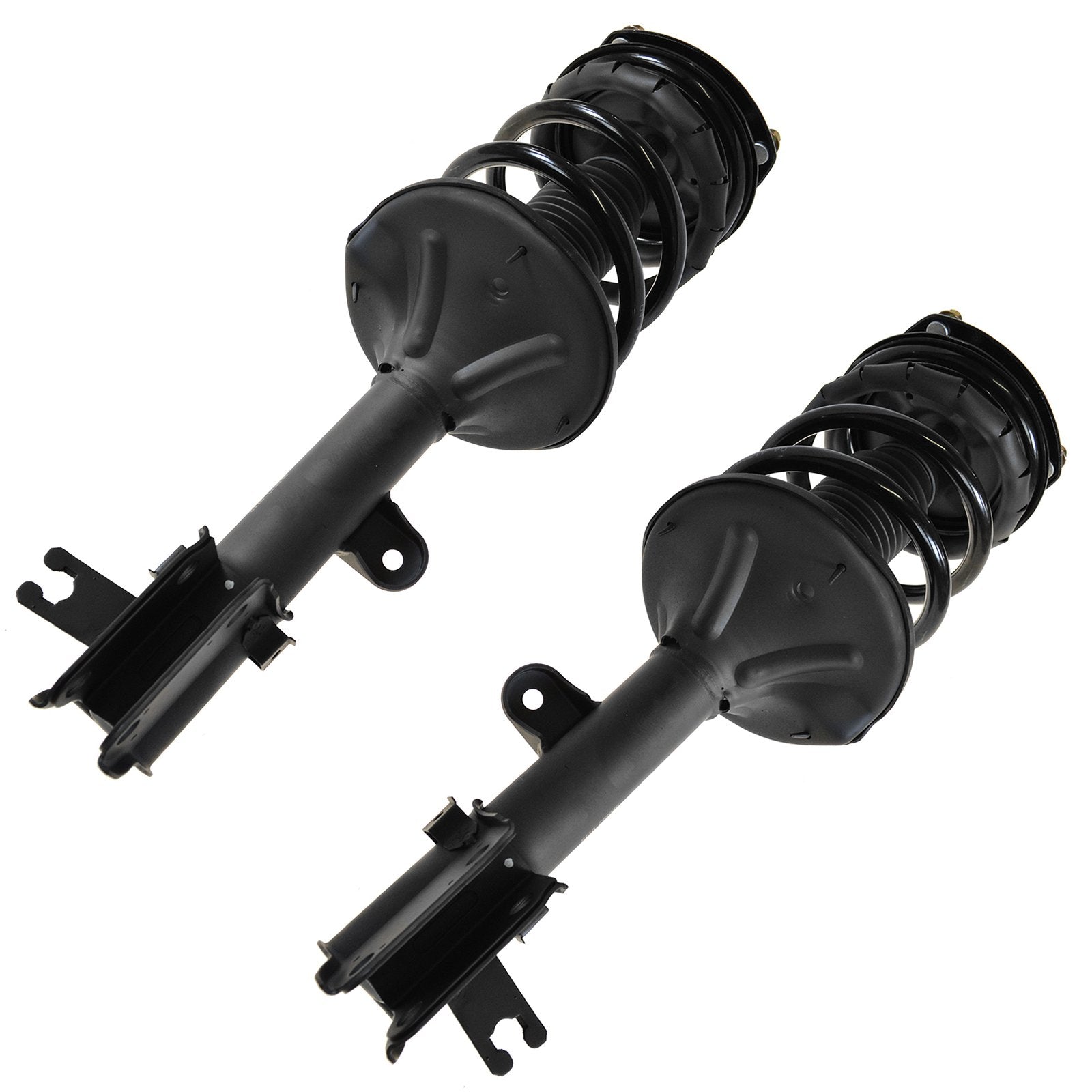 Trq Front Strut & Coil Spring Assembly Set Driver & Passenger Sides Compatible With 05-09 Hyundai Tucson 05-10 Kia Sportage
