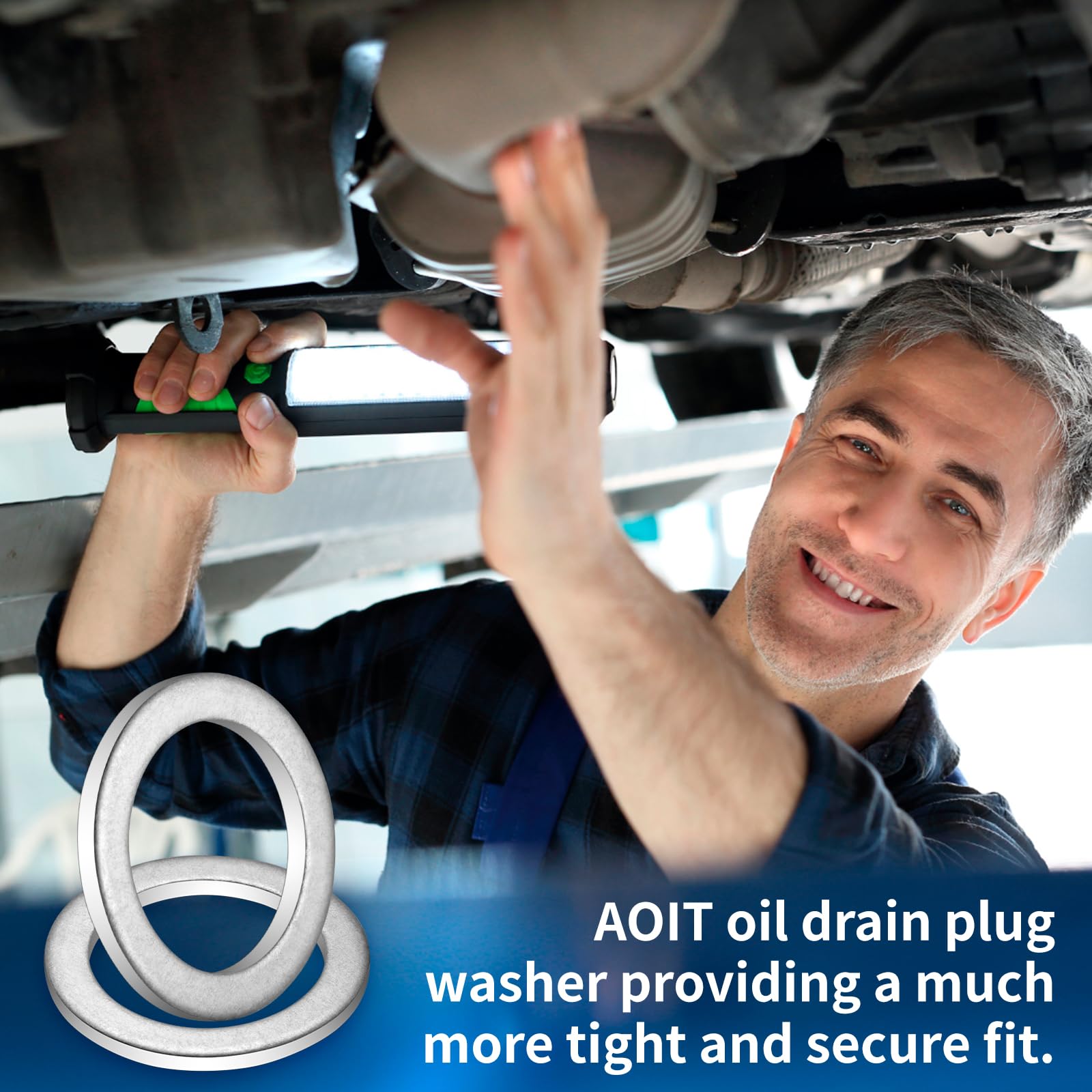 Transmission Fluid Drain Plug Crush Washer For Honda Accord Acura Civic Ridgeline Odyssey Crv Cr-V Pilot Fit Element, Replacement For The Part # 90471Px4000 90471-Px4-000, Pack Of 10 Pcs