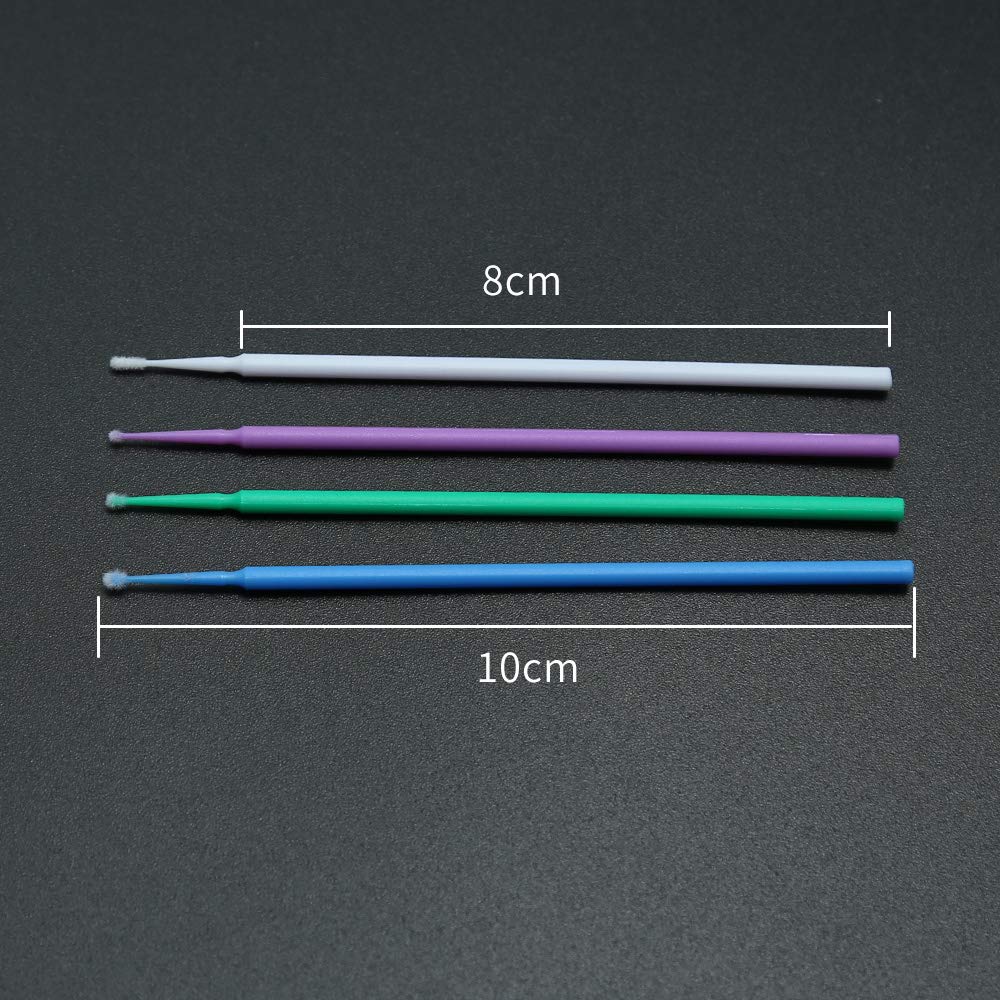 Touch Up Paint Brushes For Automotive Paint Chip Repair Disposable Micro Applicators (1.5, 2.0,2.0, 2.5Mm, Multi)-200Pcs