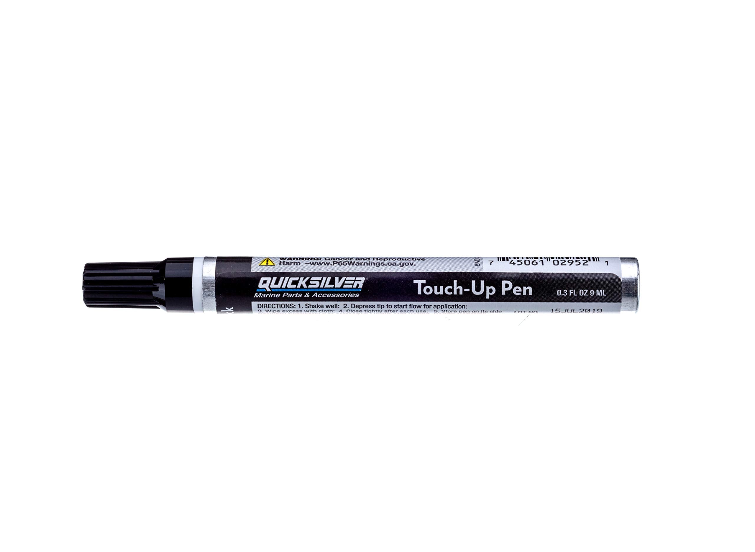 Quicksilver 8M0137092 Mercury Phantom Black Paint Pen - 0.3 Fl Oz Touch-Up Pen
