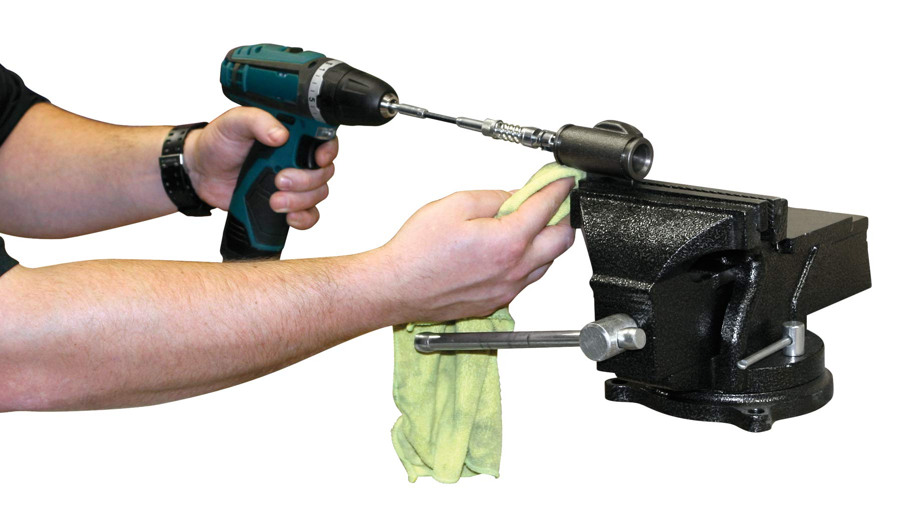 Performance Tool W80633 11/16'' To 2-1/2'' Flexible Shaft Cylinder Hone - Adjustable Honing Tension And Self-Centering Design