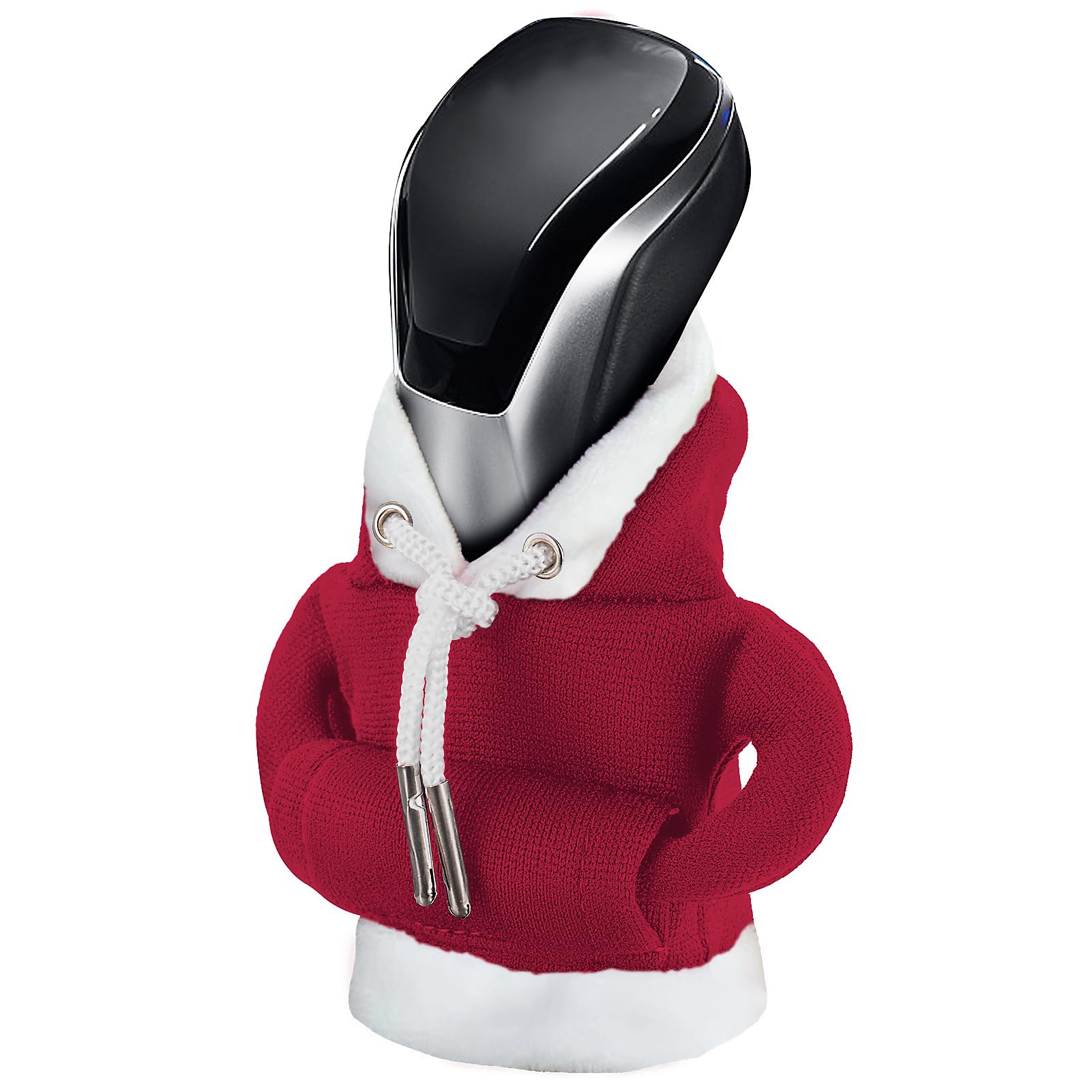 Gear Shift Hoodie Cover, Universal Car Shift Knob Hoodie, Mini Automotive Interior Cute Gadgets, Christmas Car Accessories And D