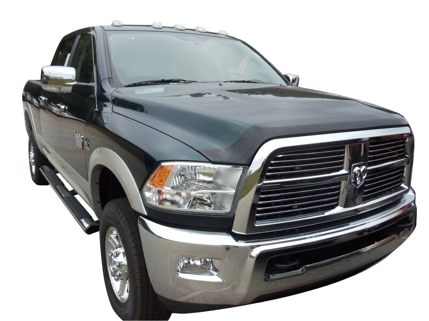 Auto Ventshade [Avs] Aeroskin / Hood Protector | Fits 2010 - 2018 Dodge Ram 2500, 3500, 1 Pc. | Smoke - 322051