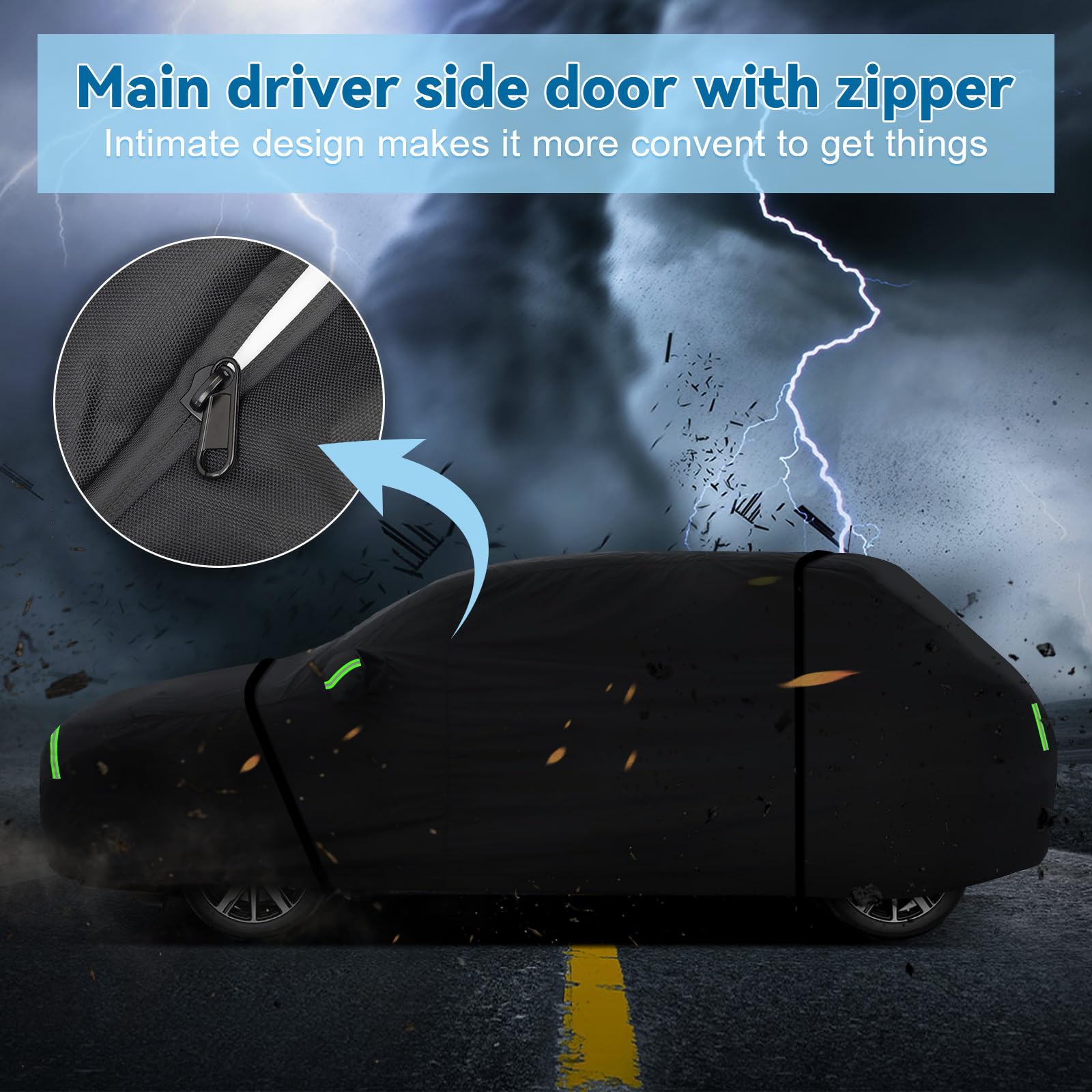 Full Car Covers For 2014-2025 Mini Cooper/Cooper S/Hardtop/Clubman/Countryman 4 Door, Car Cover Waterproof Heavy Duty All-Weathe