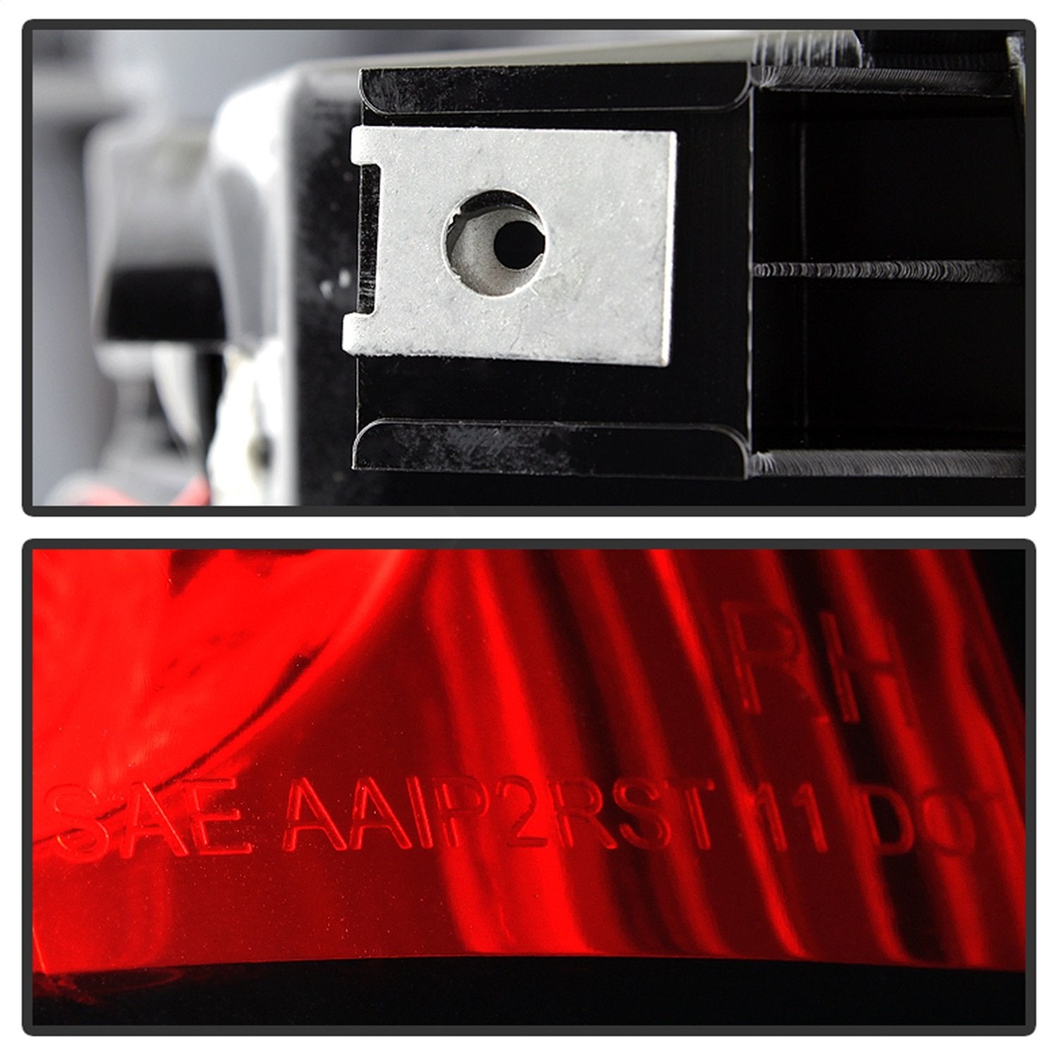 Spyder Auto 5001740 Led Tail Lights Red/Clear