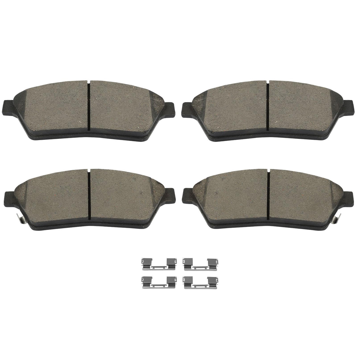 Scitoo D1422 Ceramic Brake Pads Sets Front W/Hardware Replacement For Cadillac For Srx 2010-2016,For Saab For 9-4X 2011