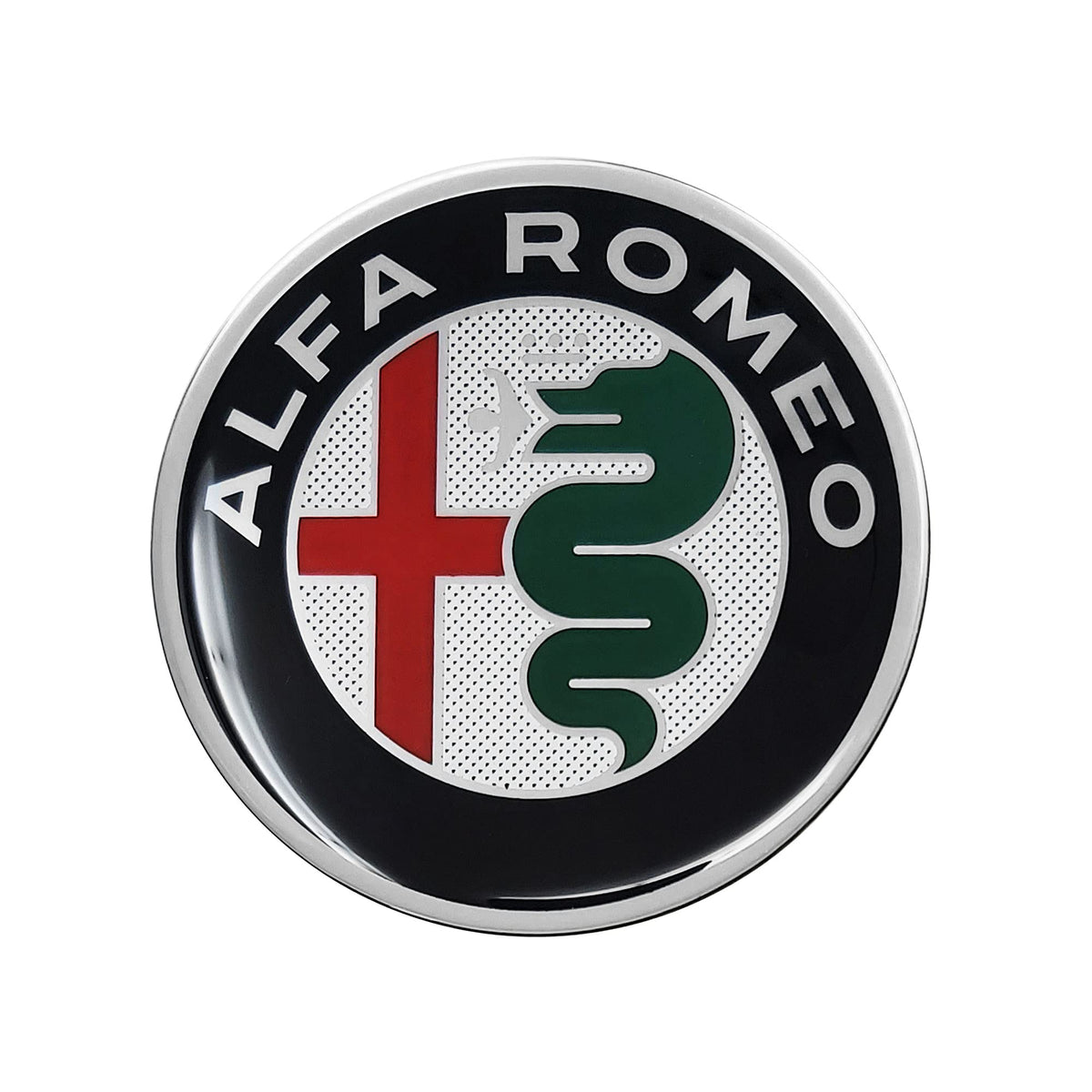 Alfa Romeo 3D Sticker Logo, 48 Mm