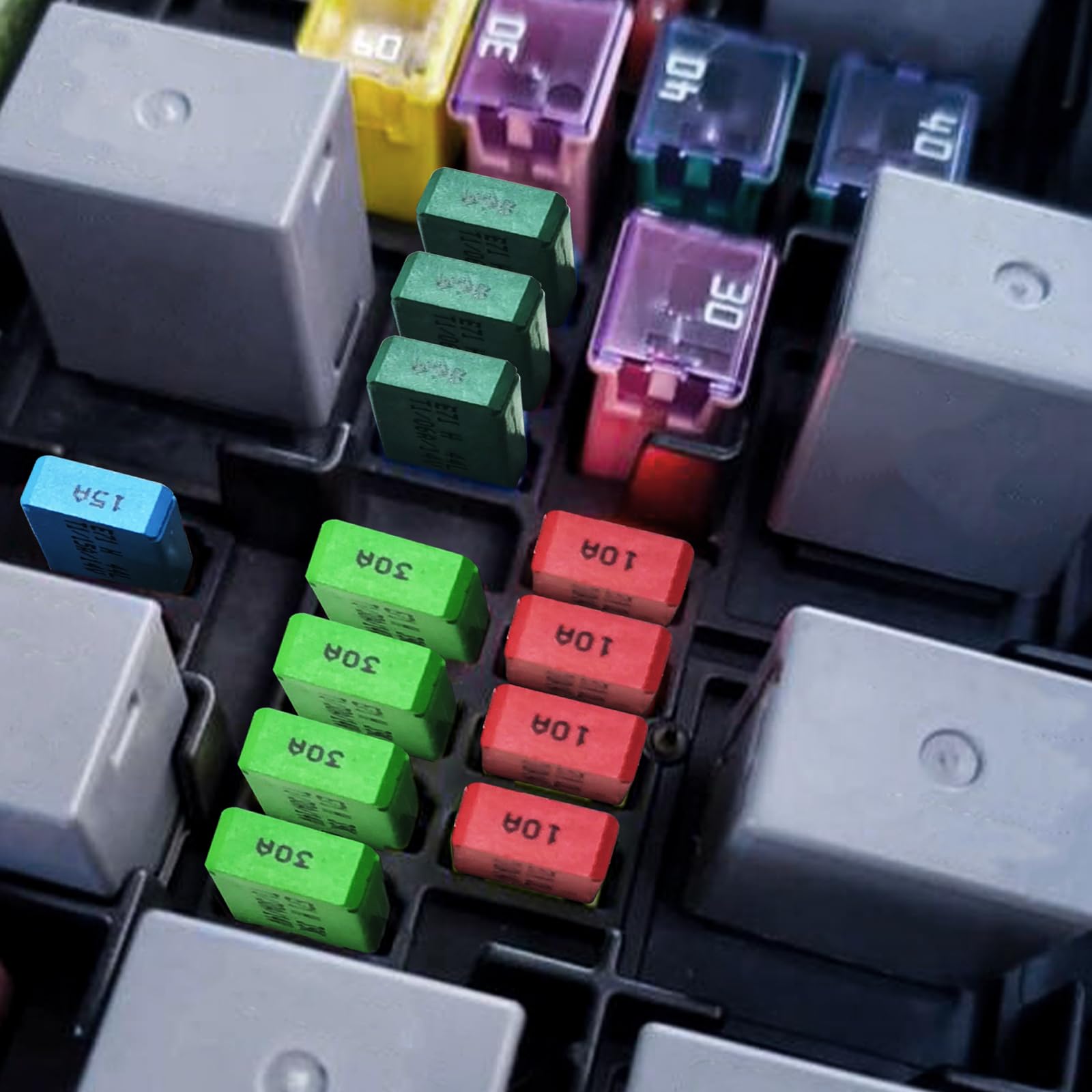 Gloso Circuit Breakers E71 Mini Atm 25Amp Auto Reset (T1) - 20 Pack (25A)