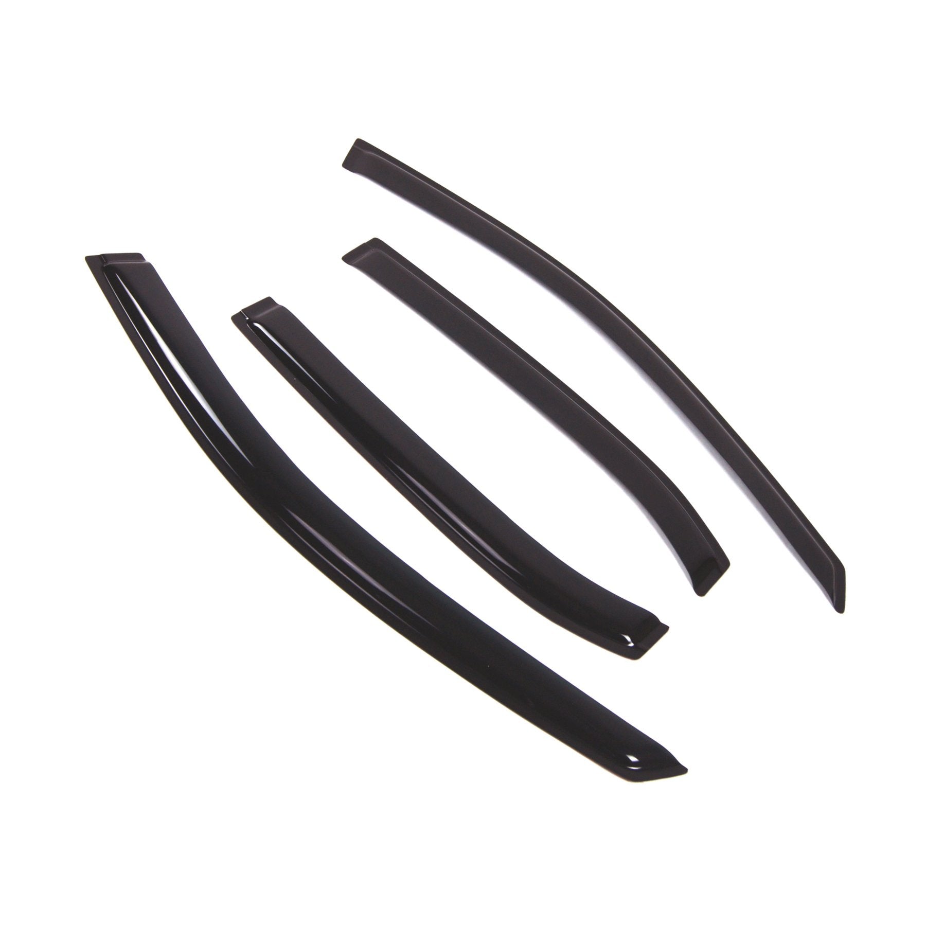 Car Window Rain Guard | Outside Mount Visors Auto Side Window Deflectors | Windows Visor Rain Shields Compatible With 2007-2011