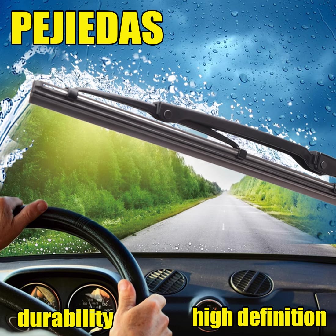 Front Windscreen Wiper Blades 22 + 21 Oem Quality For Original Equipment Replacement (Pack Of 2)