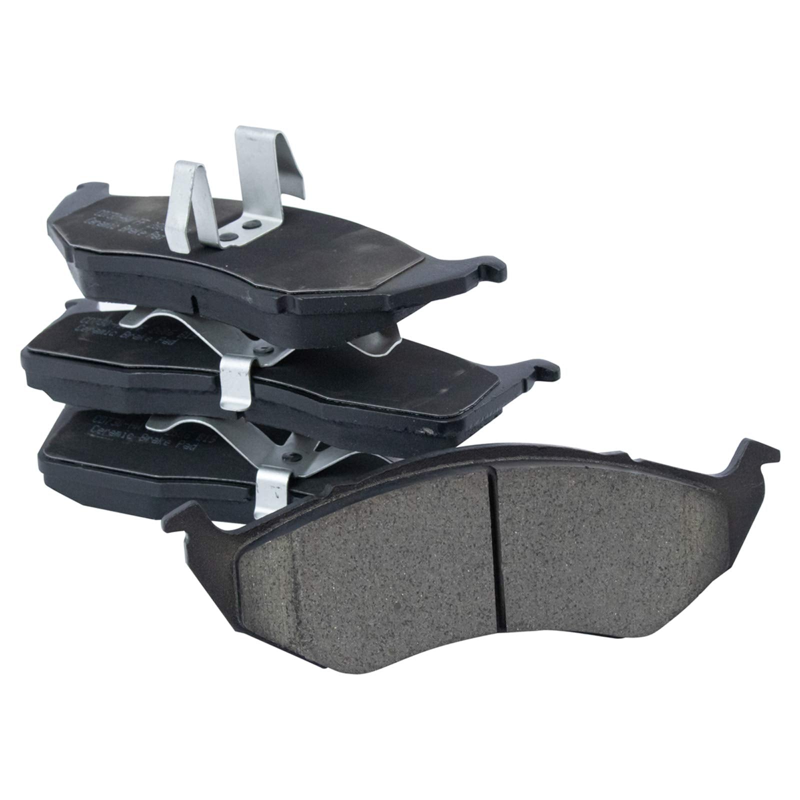 Trq Front Brake Pad & Rotor Kit Brake Pads Brake Rotor Ceramic Compatible With 2000-2005 Dodge Neon 2000-2001 Plymouth