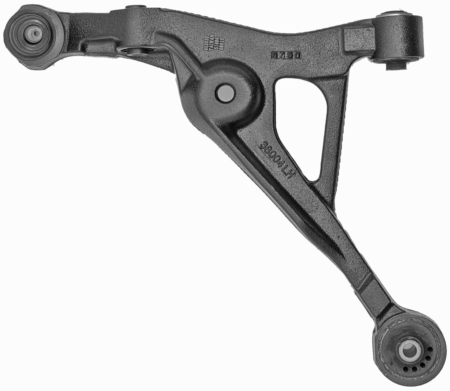 Dorman 520-301 Front Driver Side Lower Suspension Control Arm And Ball Joint Assembly Compatible With Select Chrysler / Dodge / 