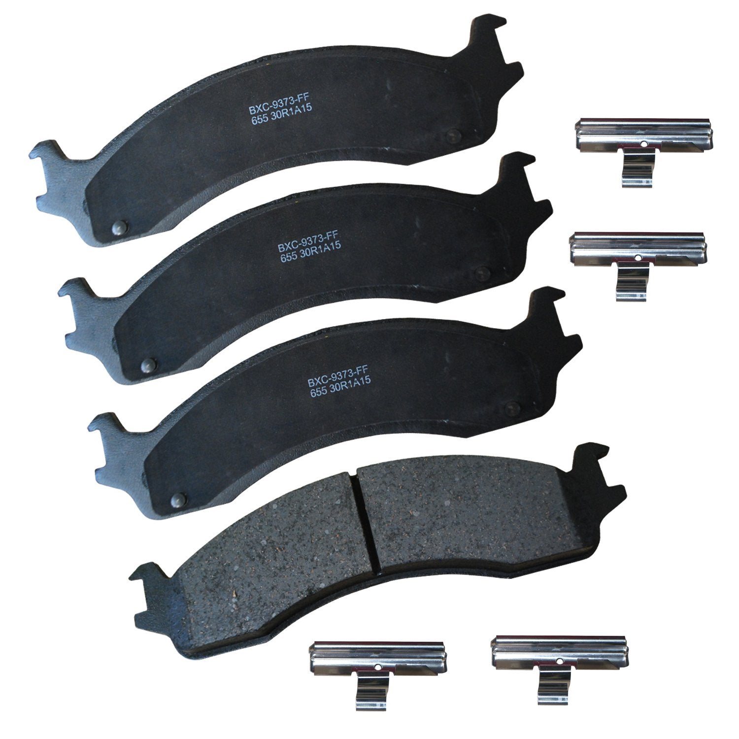 Bendix Premium Sbc655 Ceramic Front Brake Pads For Select Models Dodge B2500,B3500,Ram 2500 Van,3500 Ford E-150,E-250,E-250 Econ