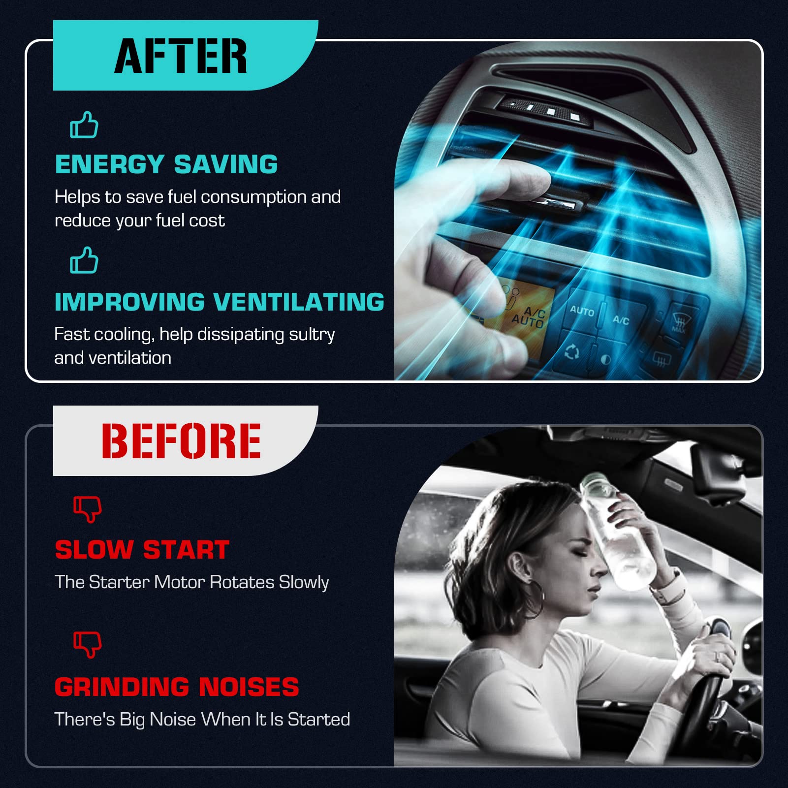 AC Compressor with Clutch Fits for Honda Civic 1.8 1.8L 2006 2007 2008 2009 2010 2011, CO 4918AC, 38810RNAA02 38810RRBA01