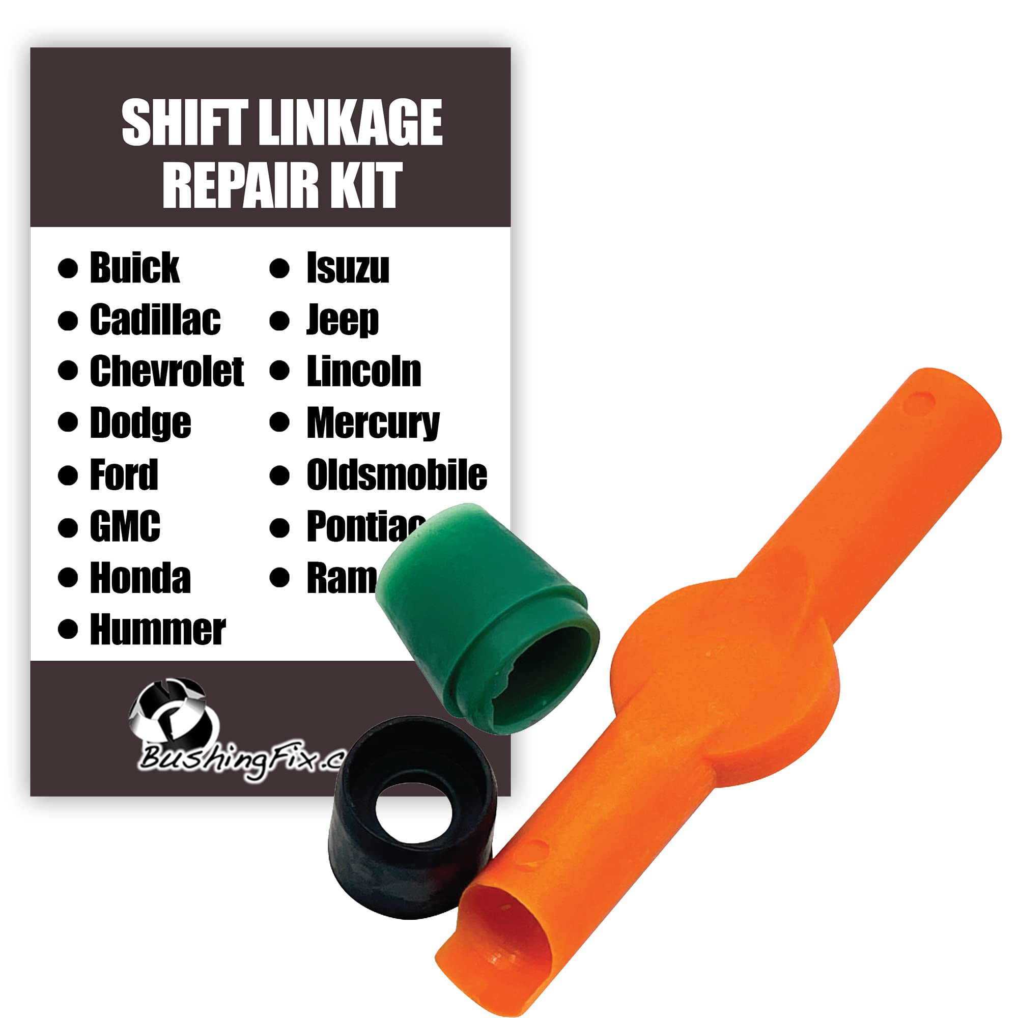 Bushingfix Si2Kit - Automatic Transmission Shift Cable Bushing Repair Kit, Replacement Shifter Cable Bushing, Quality Transmissi