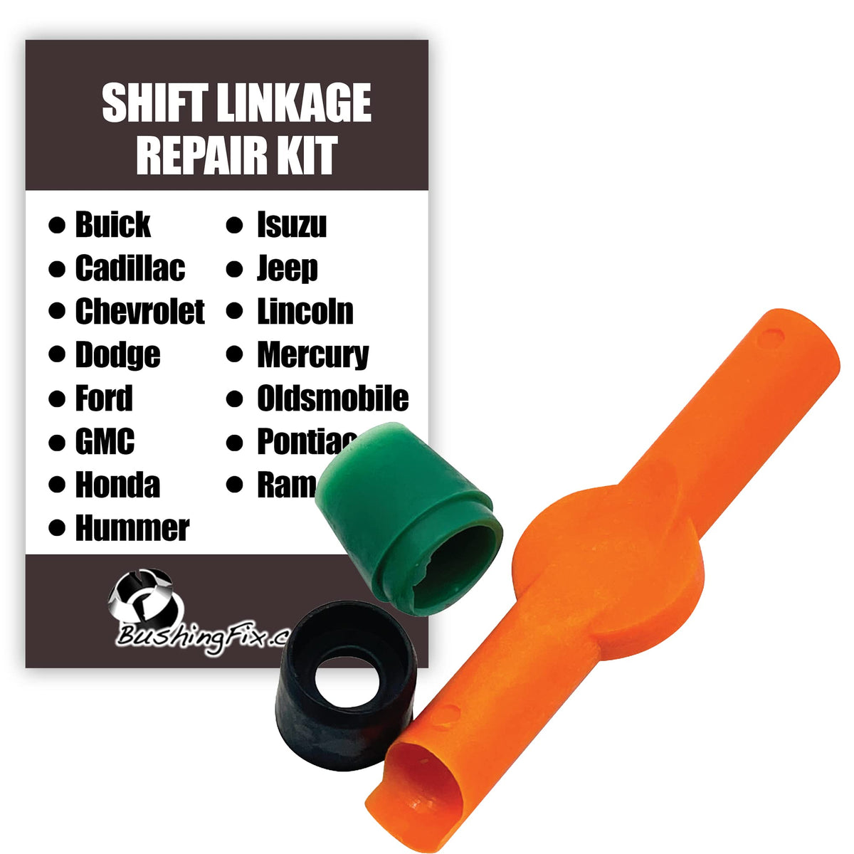 Bushingfix Si2Kit - Automatic Transmission Shift Cable Bushing Repair Kit, Replacement Shifter Cable Bushing, Quality Transmissi