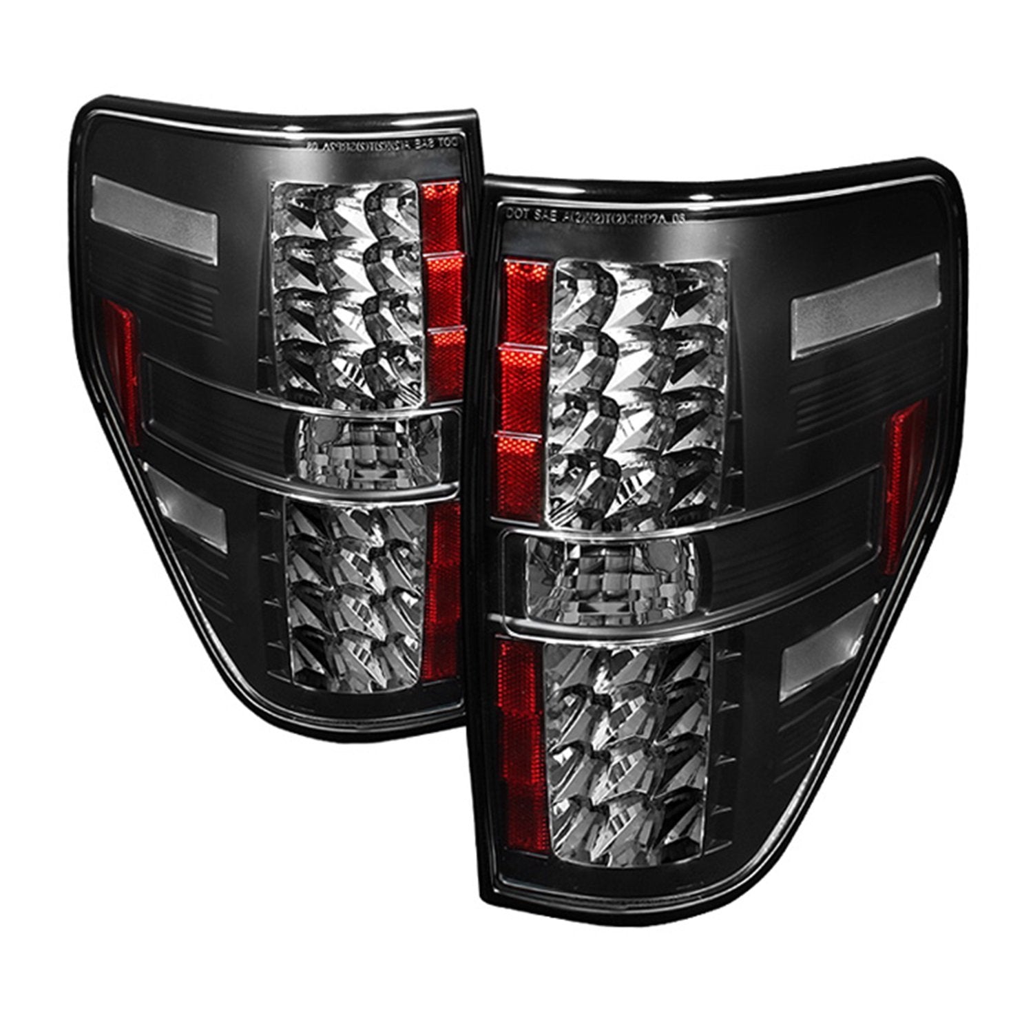 Spyder Auto 5008374 Led Tail Lights Black/Clear