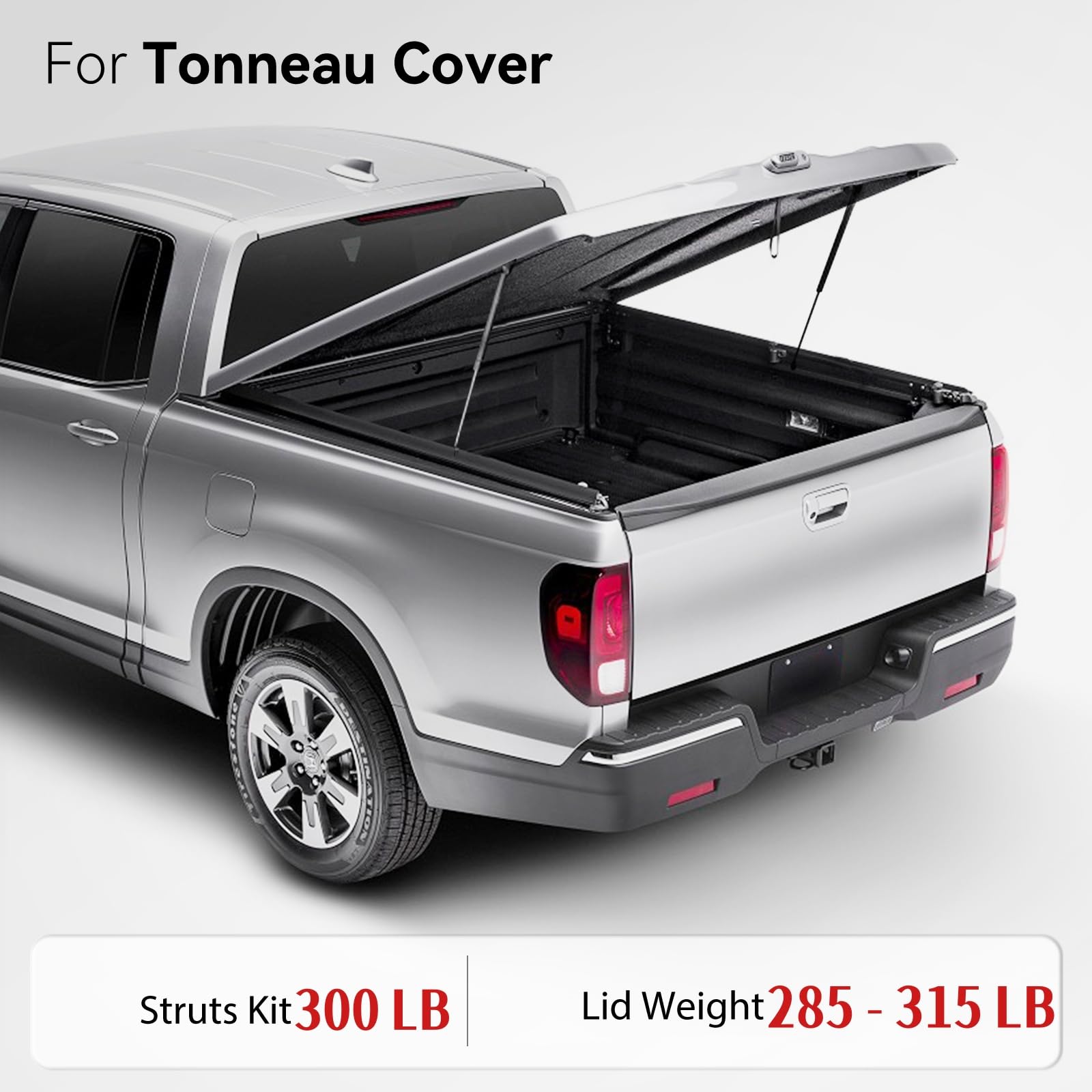 Vepagoo 42 Inch Gas Struts 300Lb/1334N Heavy Duty Lid Gas Struts Shock Lift Support Spring For Tonneau Cover Rv Kitchen Door Tru