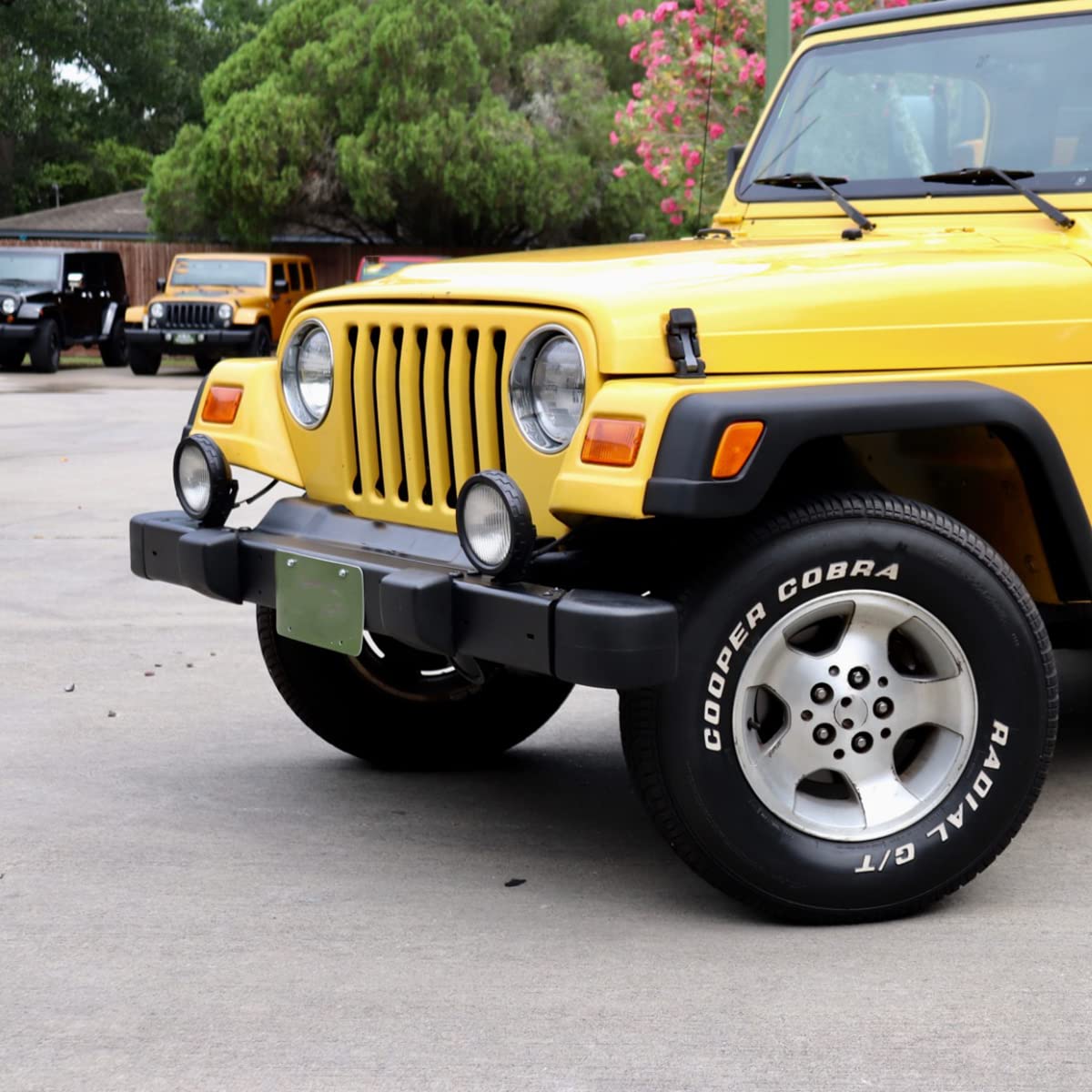 KYYET Left+Right Front Fender Side Marker Lights Lamps Assembly Compatible with 1997-2006 Jeep Wrangler TJ Marker Turn Signal Pa