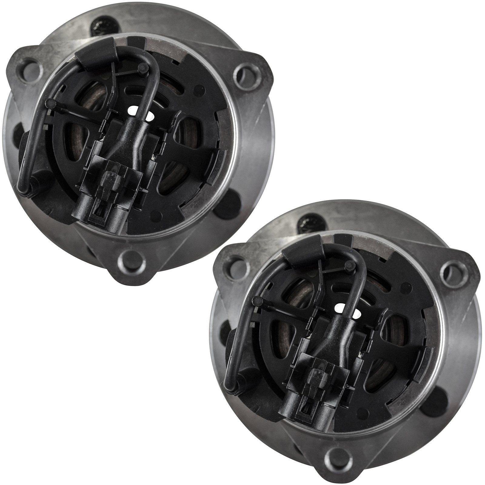 Trq Front Wheel Hub Bearings Assembly Set Compatible With 2008-2010 Chevrolet Cobalt Hhr 2004-2012 Malibu 2005-2010 Pontiac G6 2