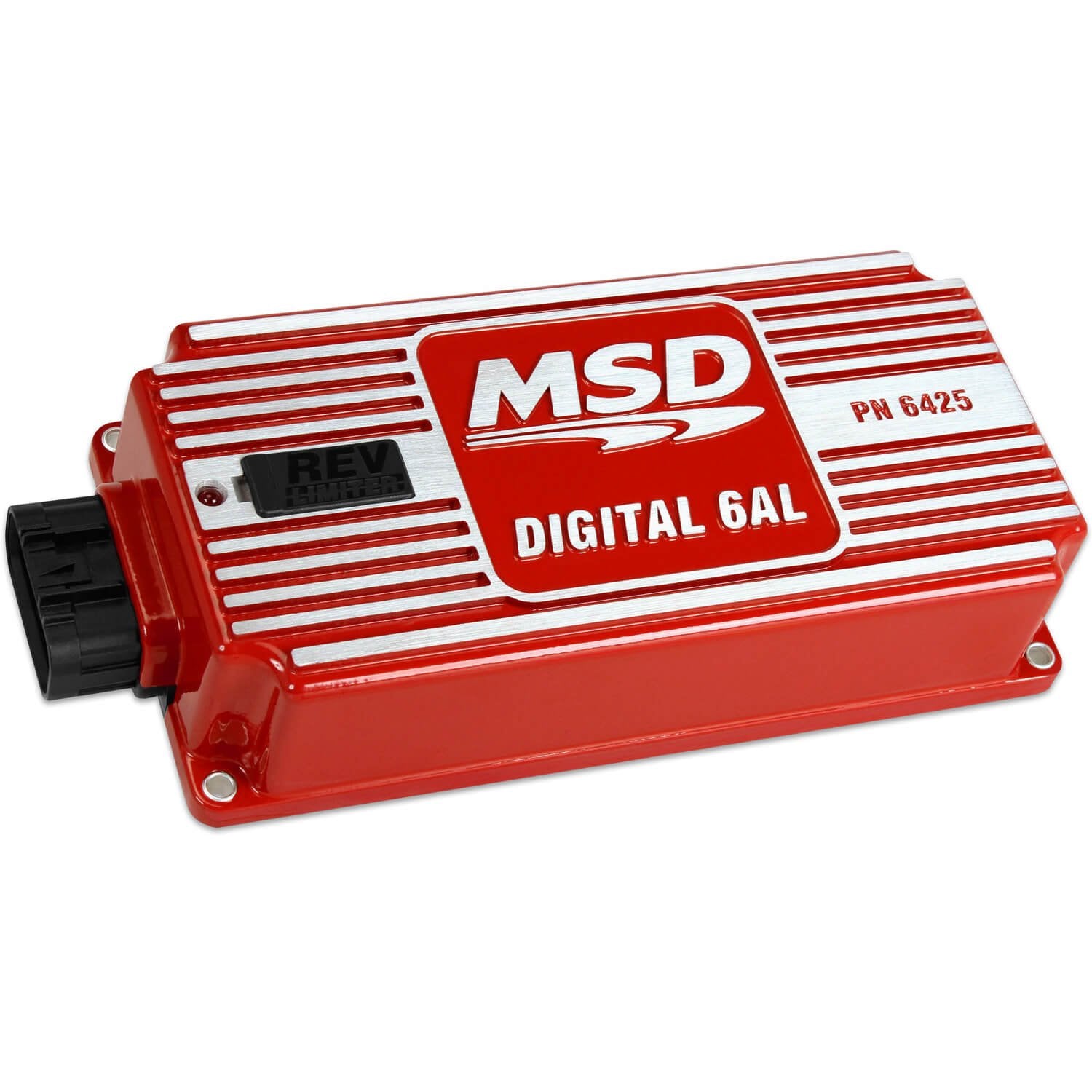 Msd 6425 Digital 6Al Ignition Control W/Rev Control - Red