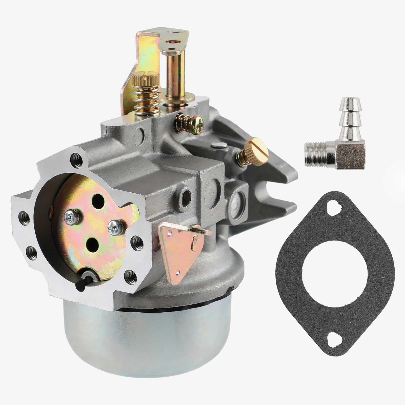AUTOKAY 4705314 Carburetor Fits for Kohler K-Series K241 K301 10HP 12 HP Cast Iron Engines Motor Carb For M10 M12 10Hp 12Hp Lawn mower Carb with Gasket Re#4785323-S 47-853-23-S