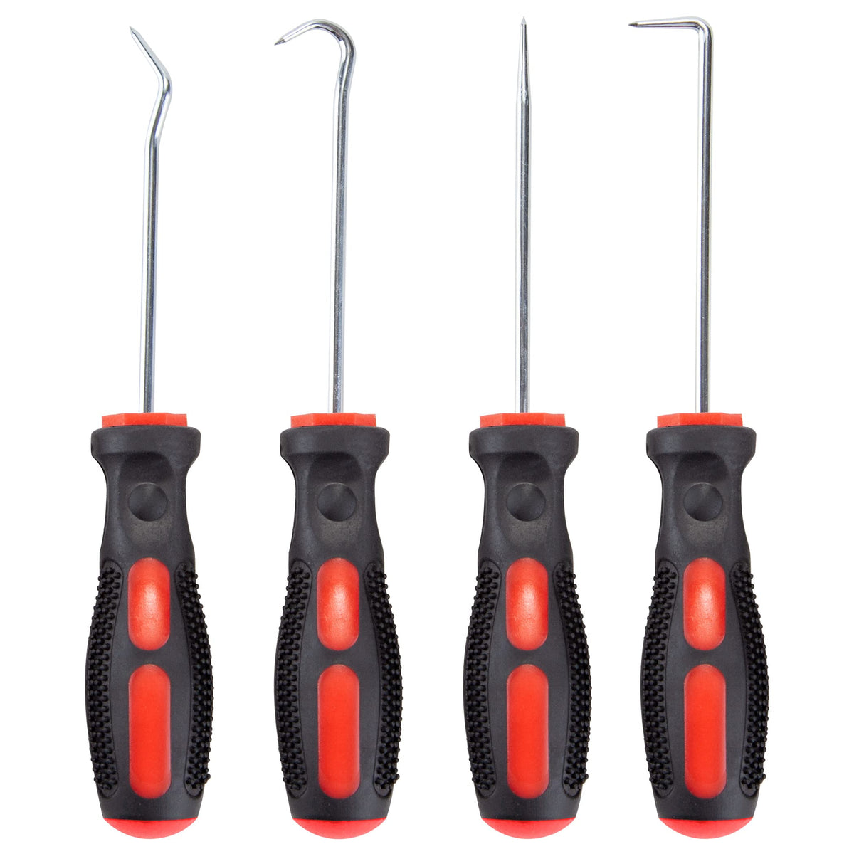 Cartman Precision 4 Piece Pick And Hook Set, Car Auto Oil Seal, O-Ring Seal Gasket, Pick Hook Puller Remover