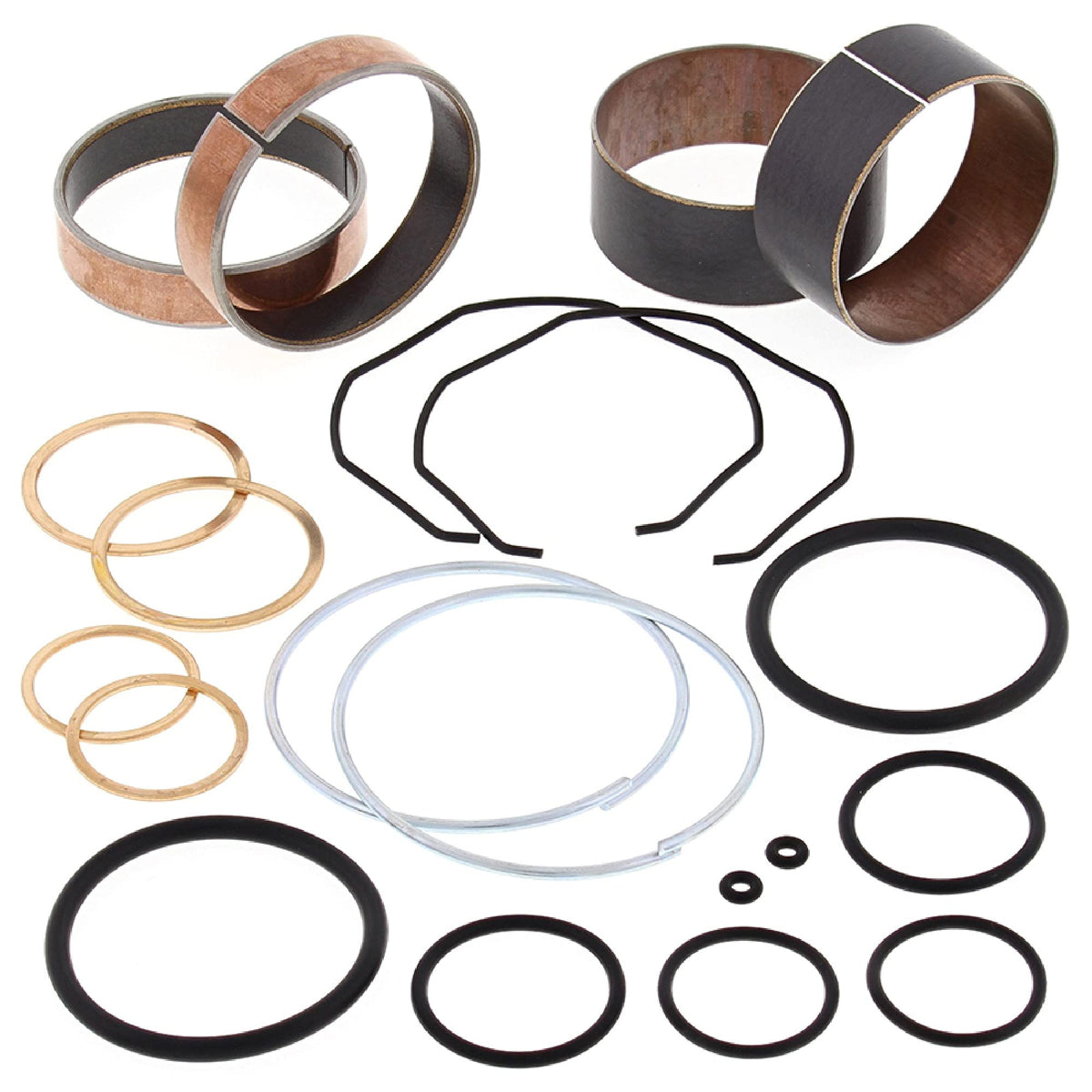 All Balls Racing Fork Bushing Kit Compatible with/Replacement for Honda Cr125R 97-07, Cr250R 96, 38-6010