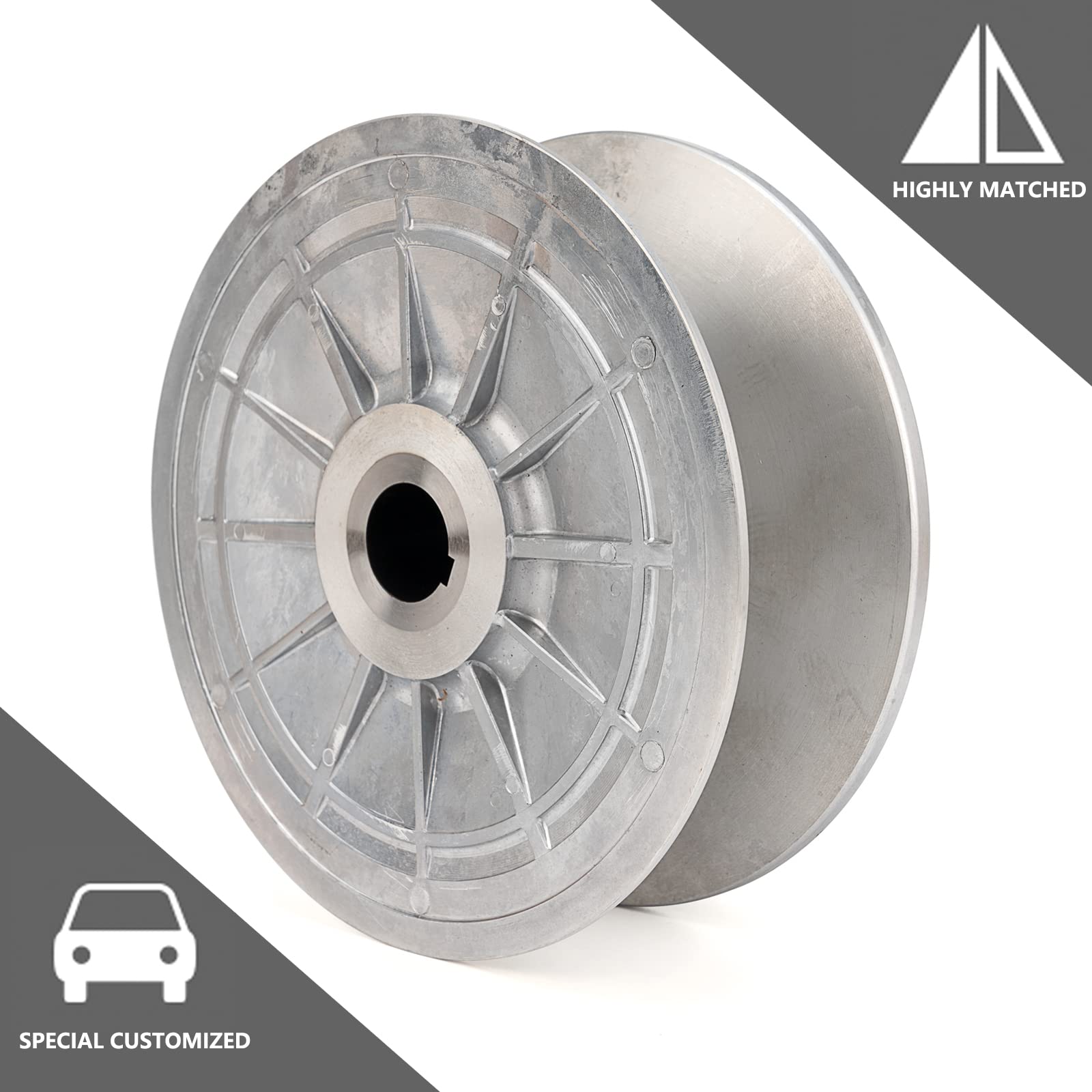 Geataat 780 Series Driver Clutch 1' Bore 1/4' Keyway Comet Replace#302405A