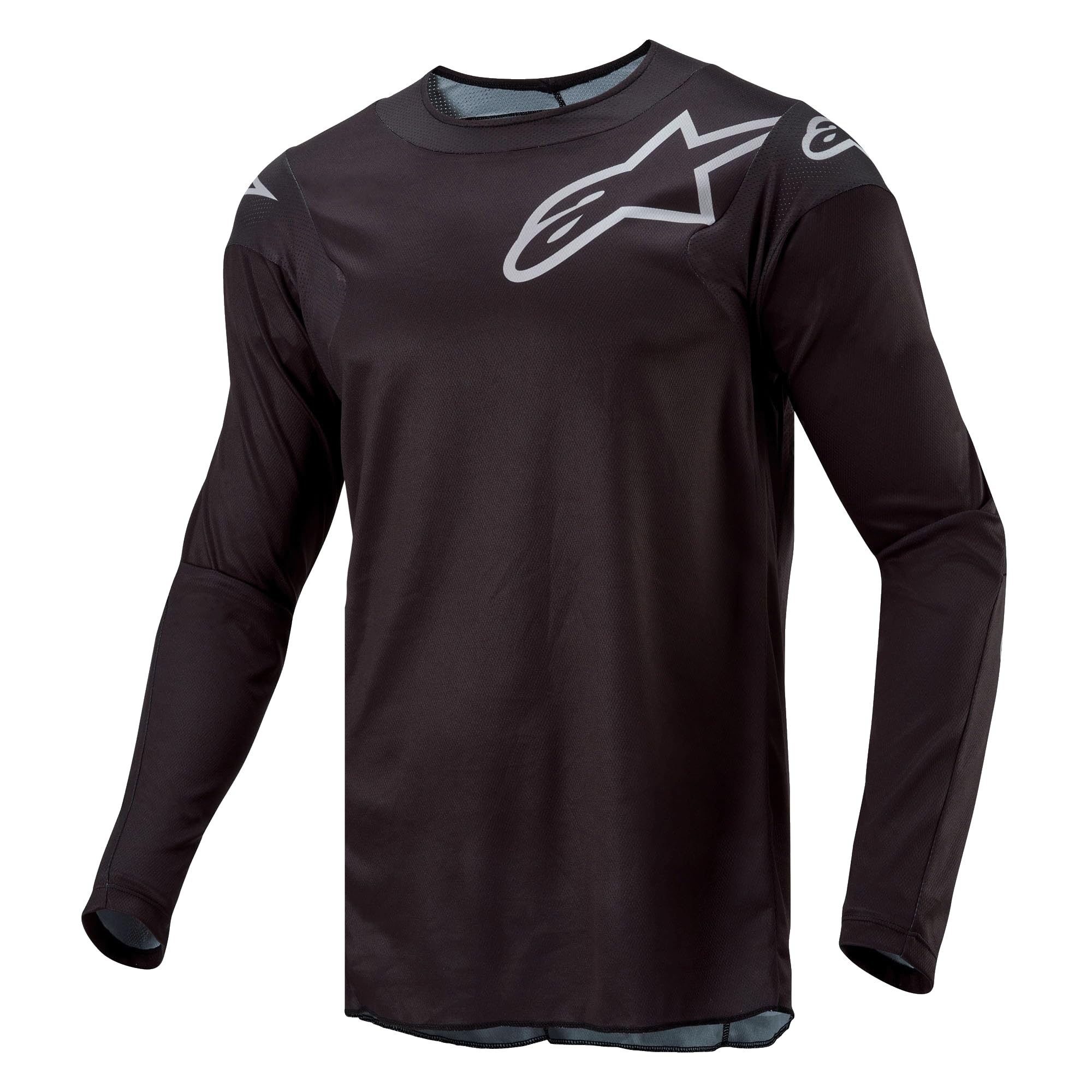 Alpinestars 3762324-10-M: Racer Graphite Jersey Black Md