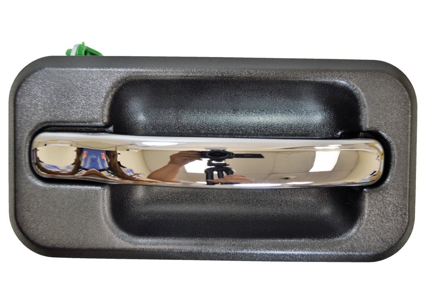 PT Auto Warehouse GM3951MARR  Outer Exterior Outside Door Handle, Textured Black Housing with Chrome Handle  Passenger Side 