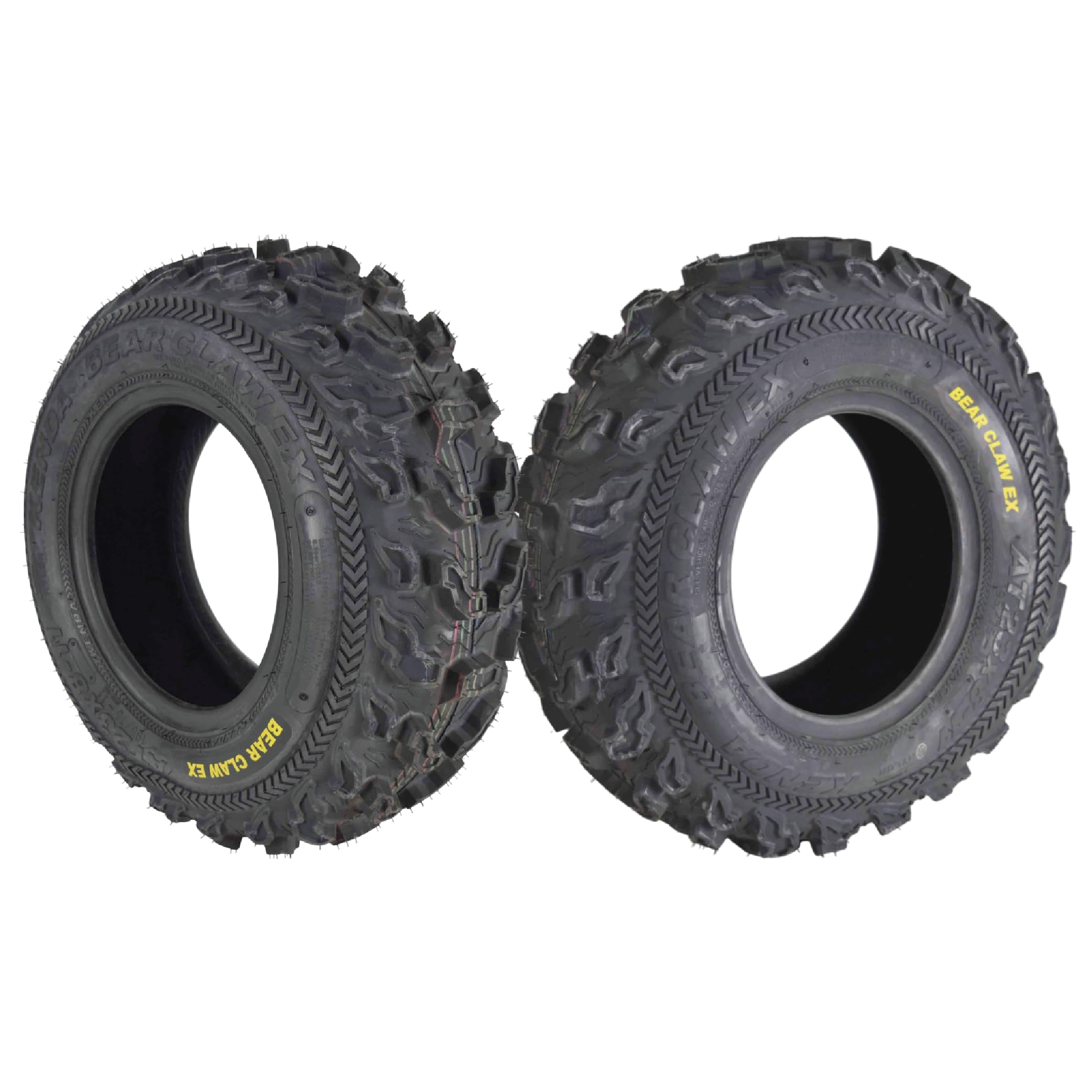 Kenda Bearclaw Ex K573-23X8-11 Front Tires For All Terrain (Atv), Utv, And Side By Side (Sxs) Vehicles - 6-Ply - Bear Claw Ex 23