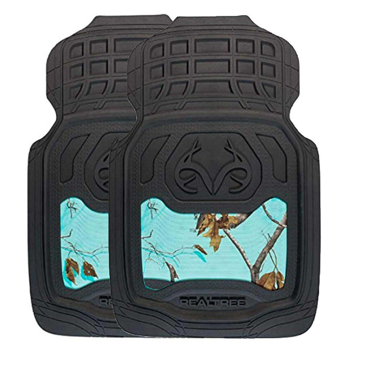 Realtree Camo Front Floor Mats | Apc Cool Mint | Set Of 2