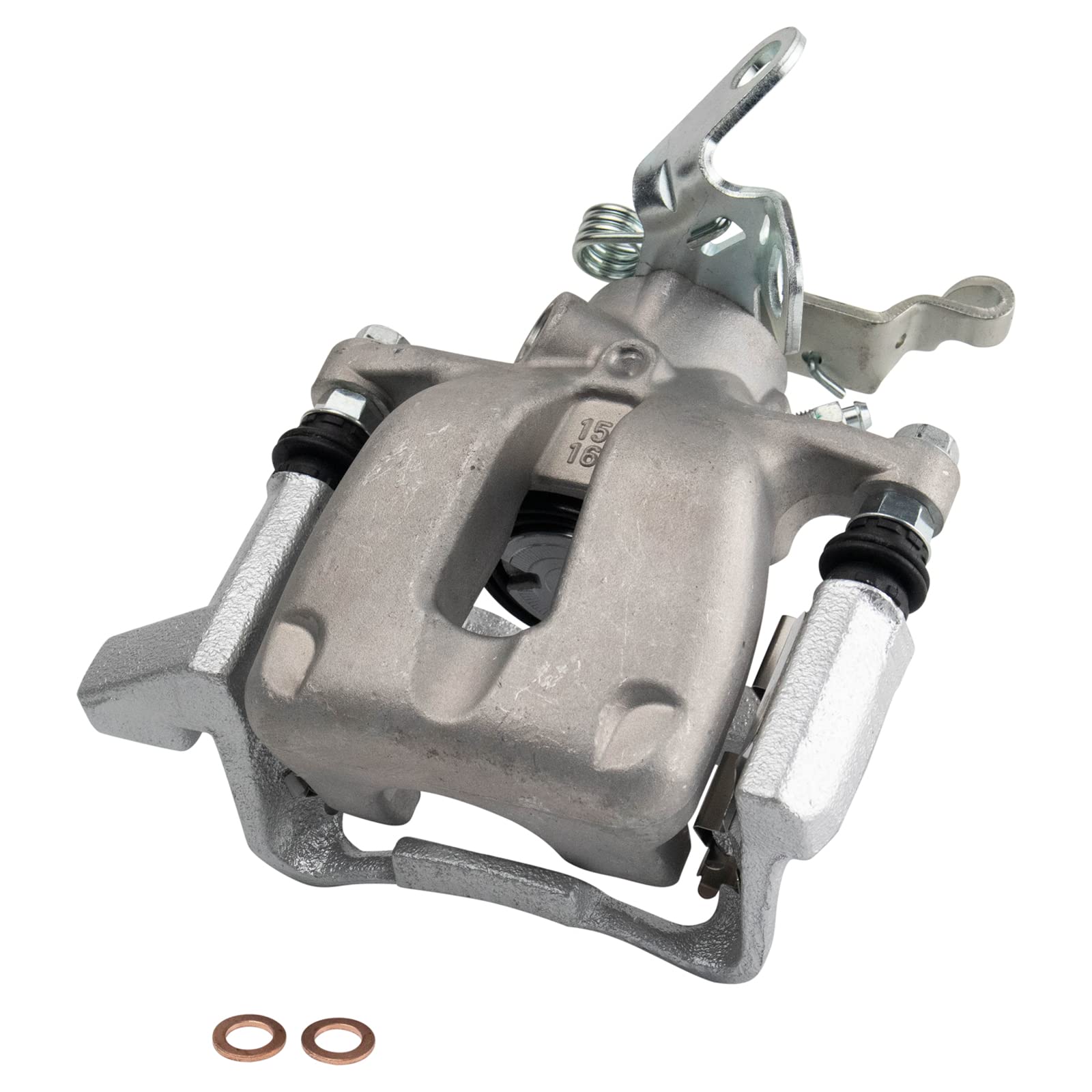 Trq Rear Brake Caliper Set Compatible With 2009 Audi A3 A3 Quattro 2010 Volkswagen Golf 2005-2010 Jetta 2006-2009 Rabbit