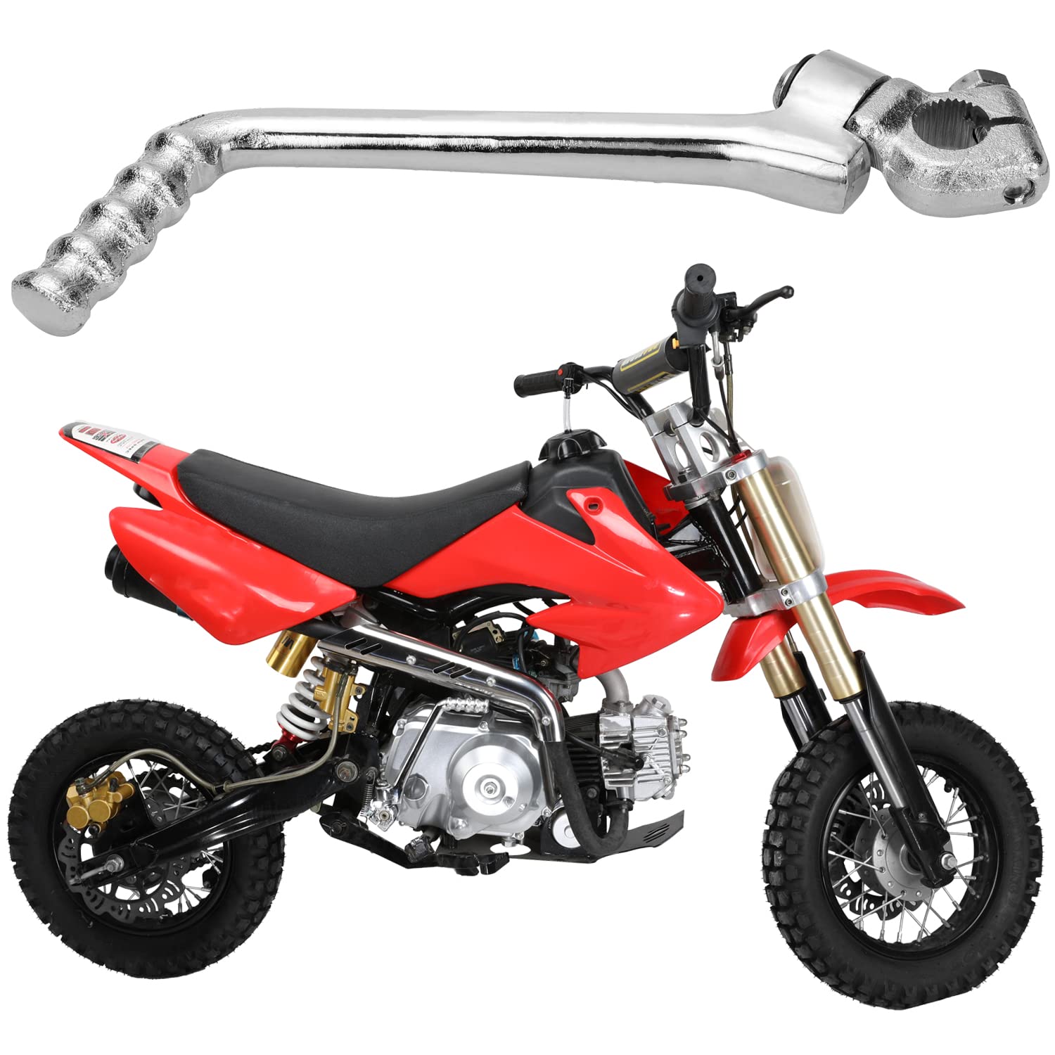 YOXUFA 13mm Kick Starter Lever for 50cc 70cc 90cc 110cc 125cc SSR CT90 XR100R XL70 DBX14 DBX18 DB27 RFZ DS80 SDG YX TaoTao Cools