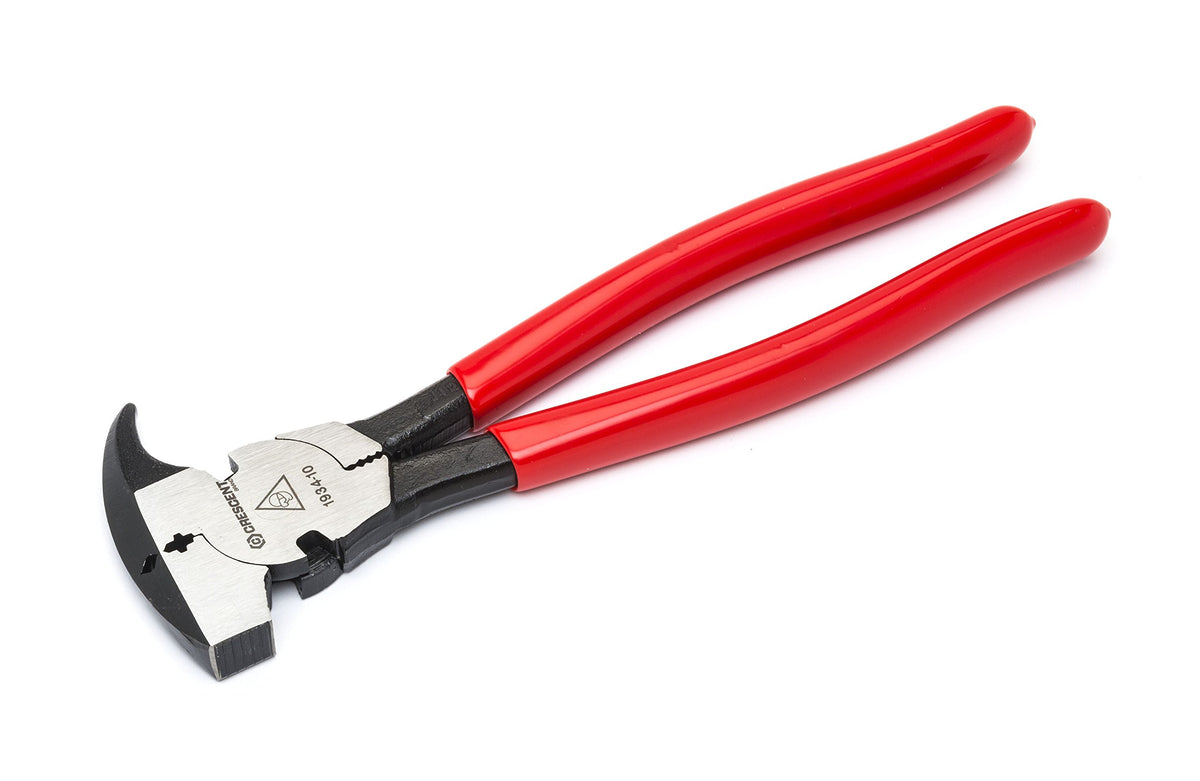 Crescent 193410CVN 10-5/16' Fence Solid Joint Pliers & Staple Puller, Cushion Grip