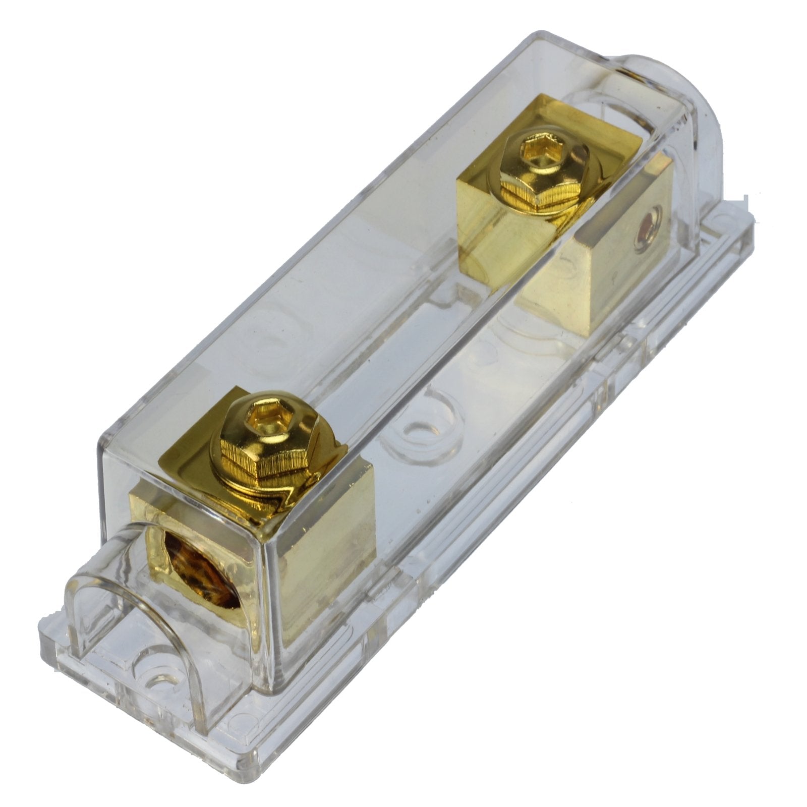 Voodoo 350 Amp Anl Fuse - Gold Holder 1/0 0 Gauge No Terminals Needed