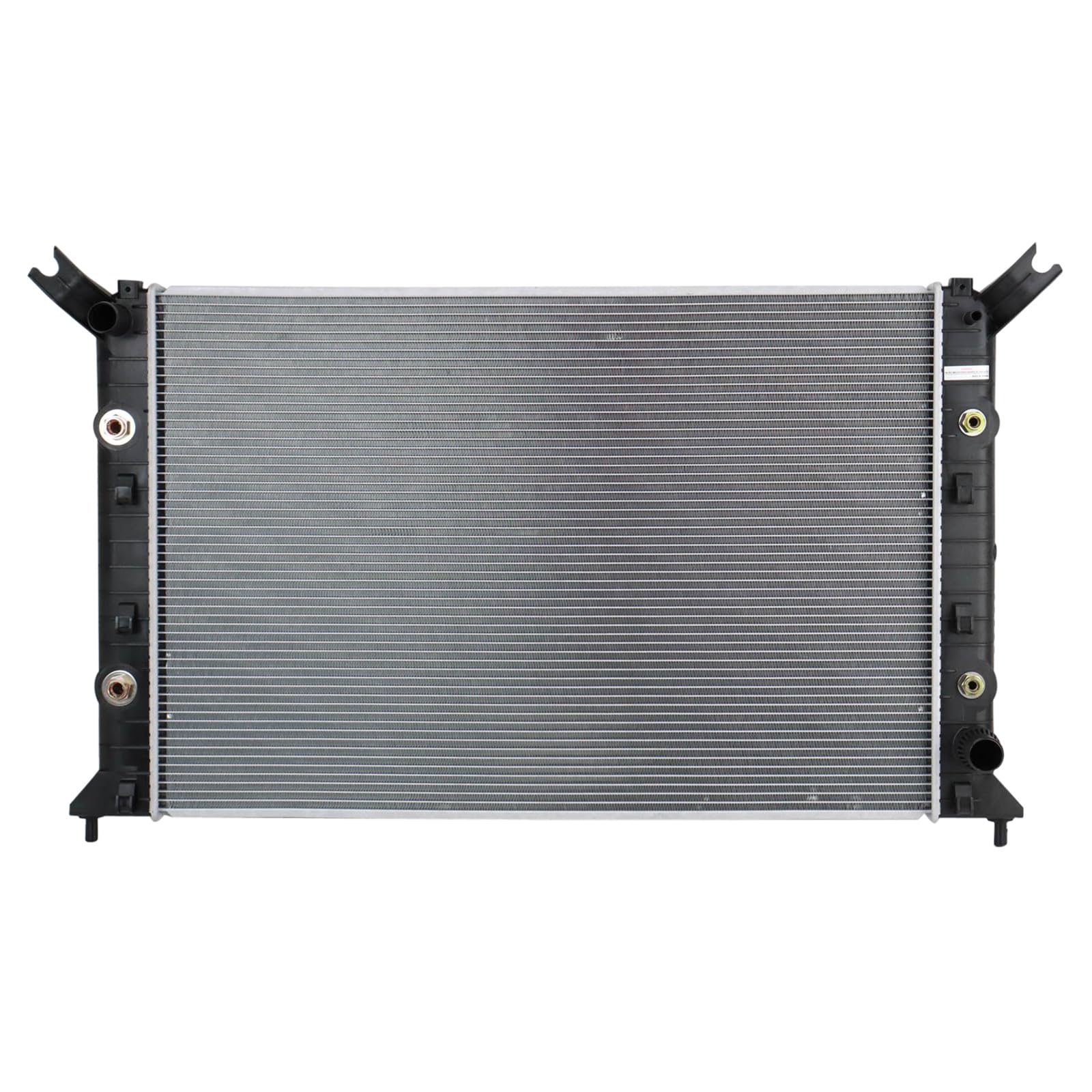 Trq Radiator Assembly Aluminum Core Compatible With 11-19 Chevrolet Silverado 2500 Hd Silverado 3500 Hd 11-13 Suburban 2500 Gmc