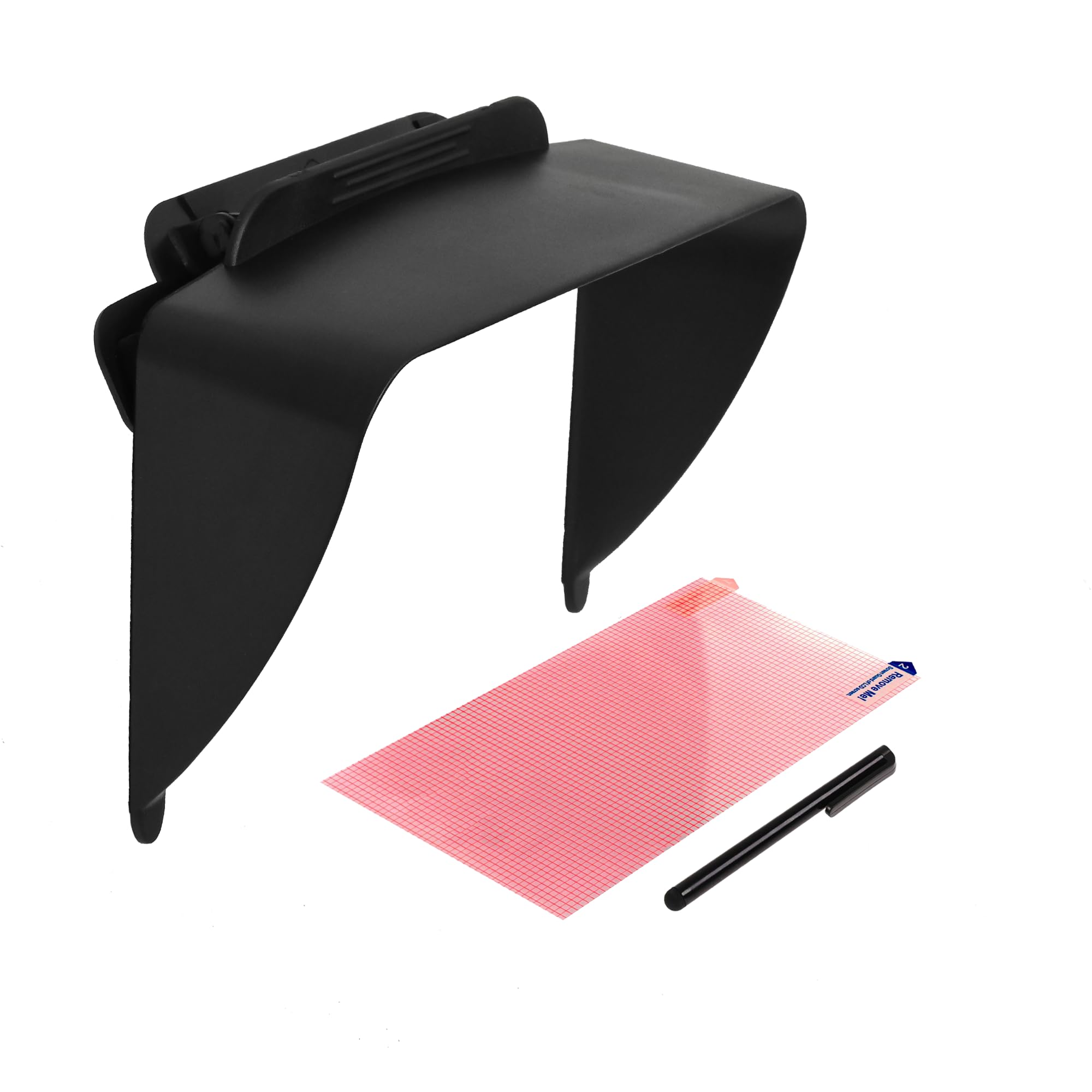 Ramtech 7 Inch Gps Visor Sun Shade With Bonus Stylus Pen & Screen Protector, Compatible With Magellan Roadmate Rc9485T-Lmb / Rc9