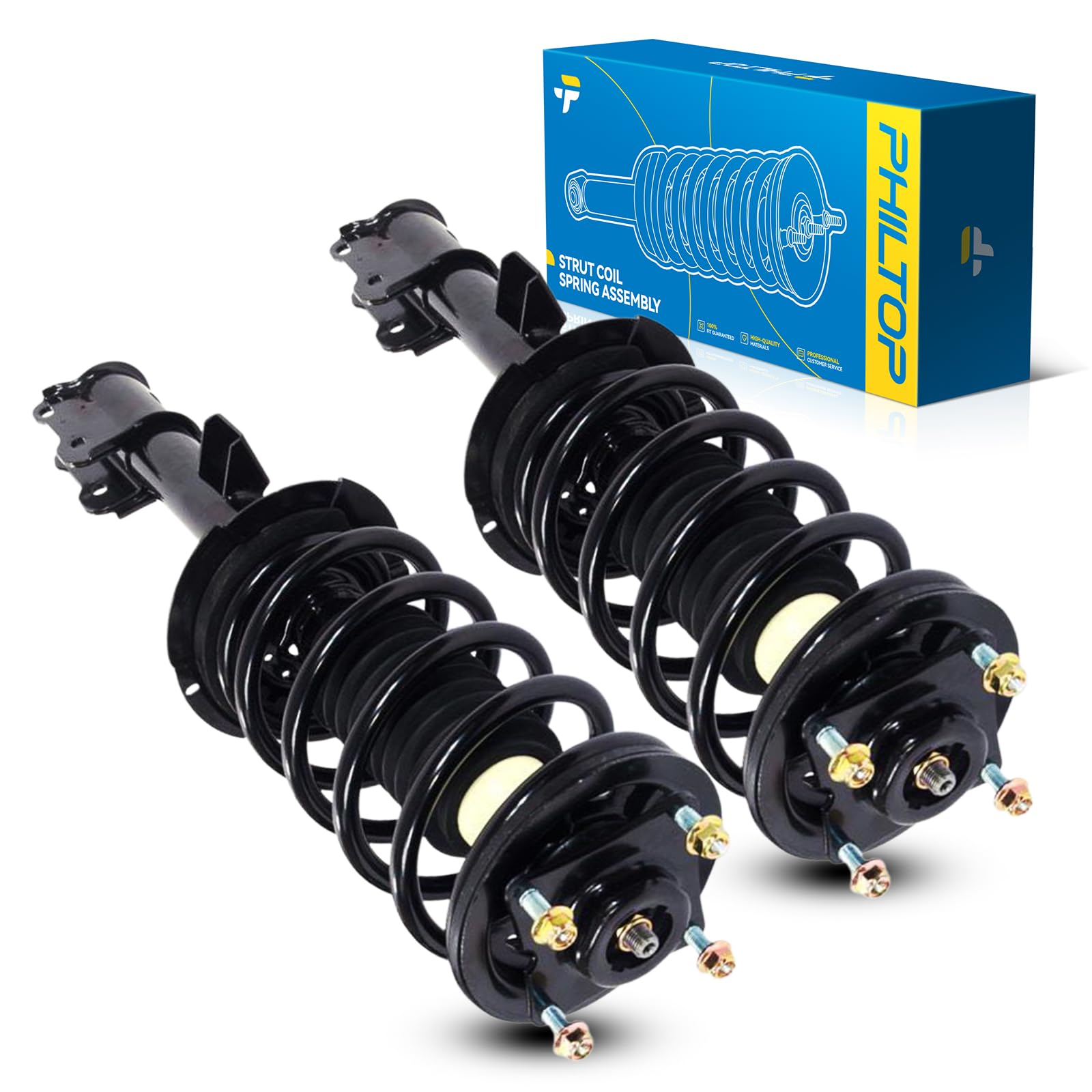 Philtop Front Complete Struts Shock Absorber For Tribute 2001-2006, Tribute 2008-2011, Mariner 2005-2011, Escape, Quick Suspensi