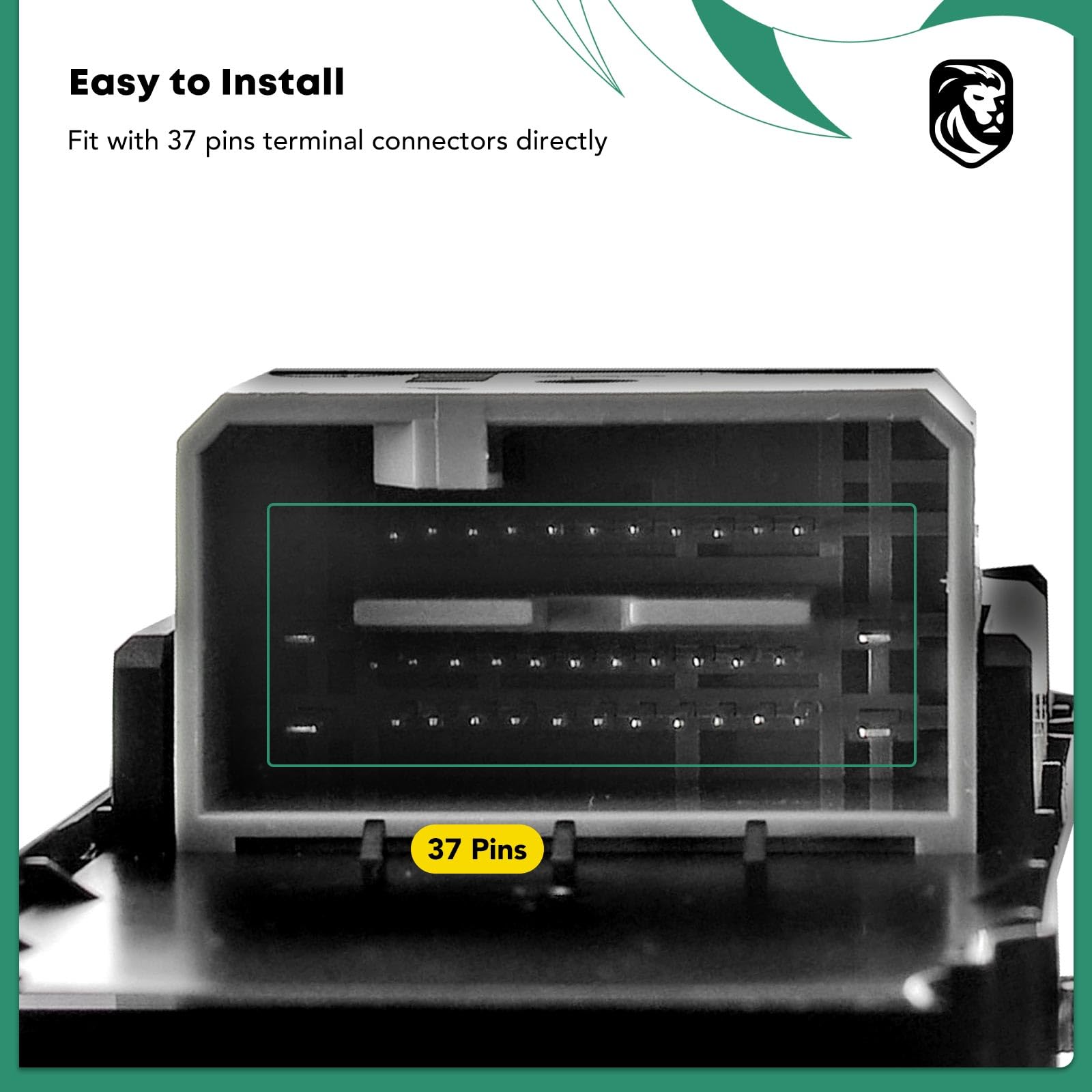 Yhtauto Master Power Window Switch Driver Side Replacement For 2008 2009 2010 2011 2012 Honda Accord, 37 Pins, One Auto Up And Down Window Control Switch