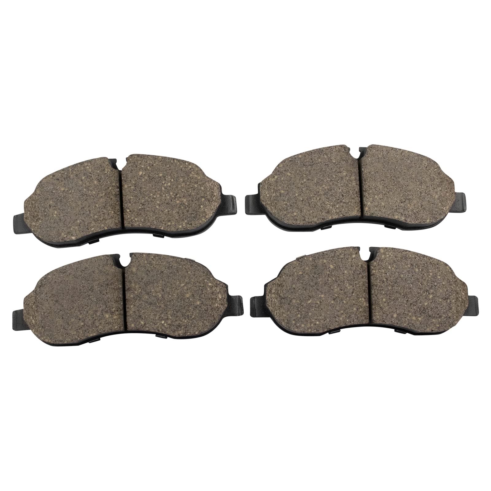 TRQ Front Brake Pads Ceramic Compatible with 2015-2021 Ford Transit-150 Transit-250 Transit-350 2015-2020 Transit-350 HD